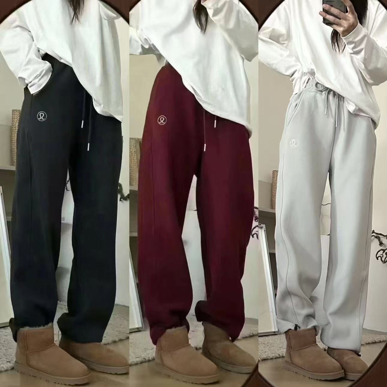 秋冬重磅特惠福利-Lululemon 兩穿防風闊腿褲 精品復刻