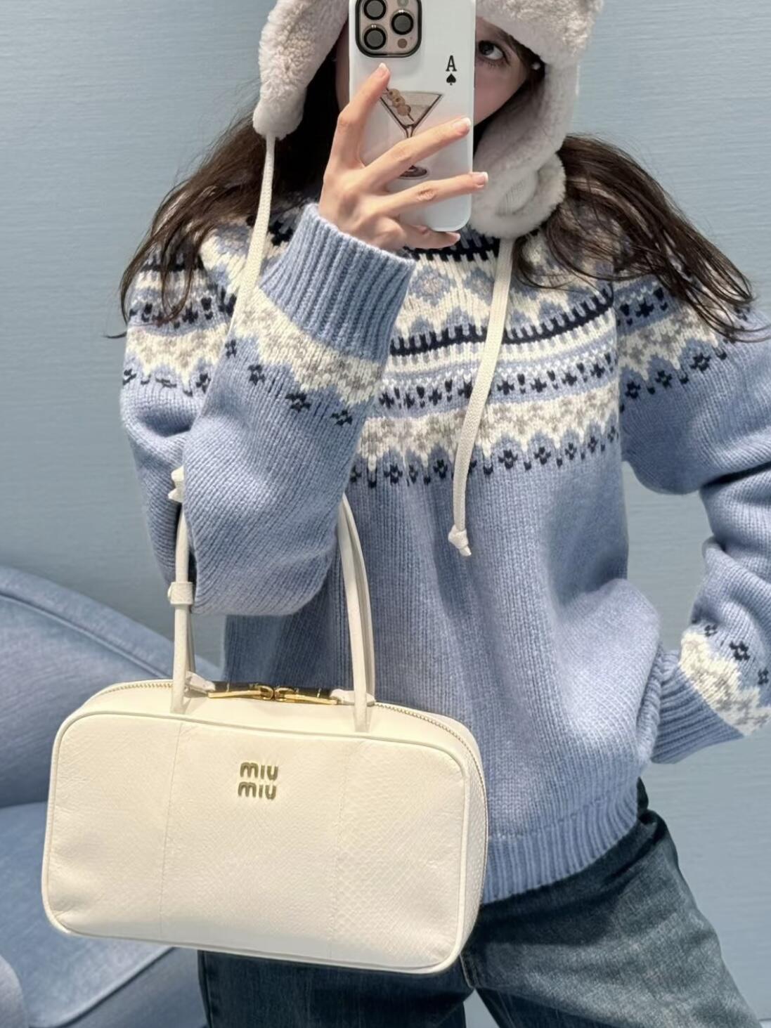 MIU MIU  費爾島毛衣 精品 時尚