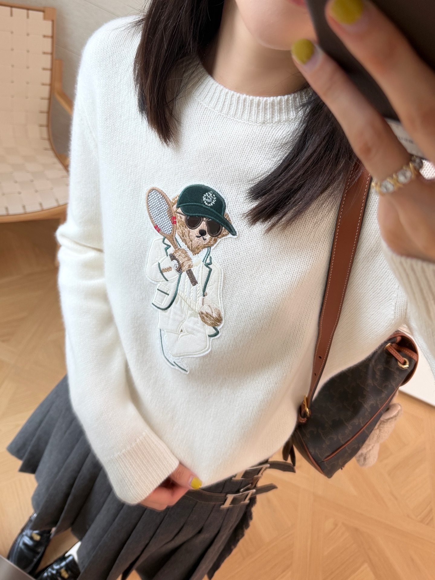 Ralph Lauren 拉夫勞倫 網球小熊針織衫 精品 時尚