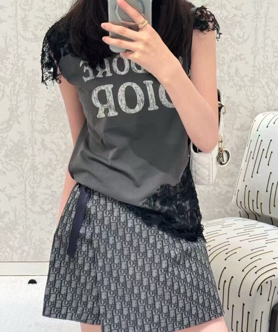 Dior  滿版老花褲裙 精品 高仿