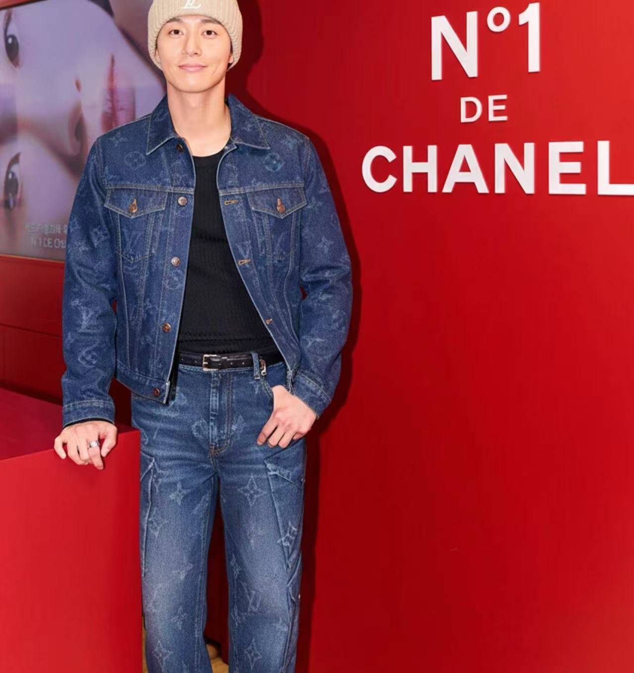 Louis Vuitton  Monogram漸變老花高仿牛仔長褲