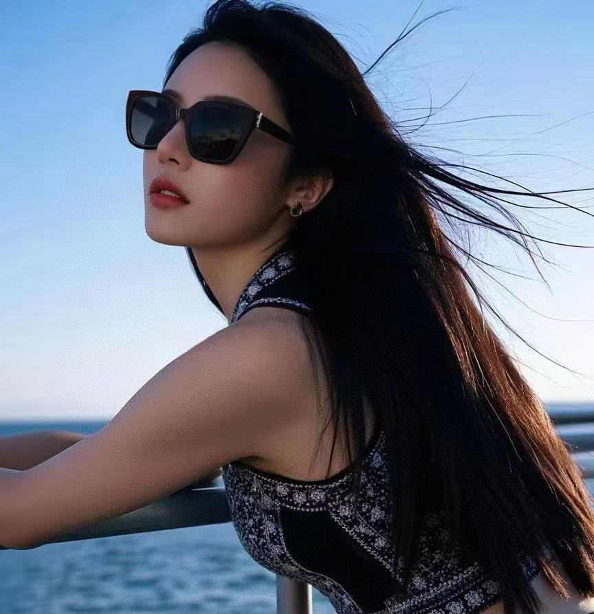 雙十一重磅福利款-YSL 寬貓眼太陽眼鏡 超A 精品