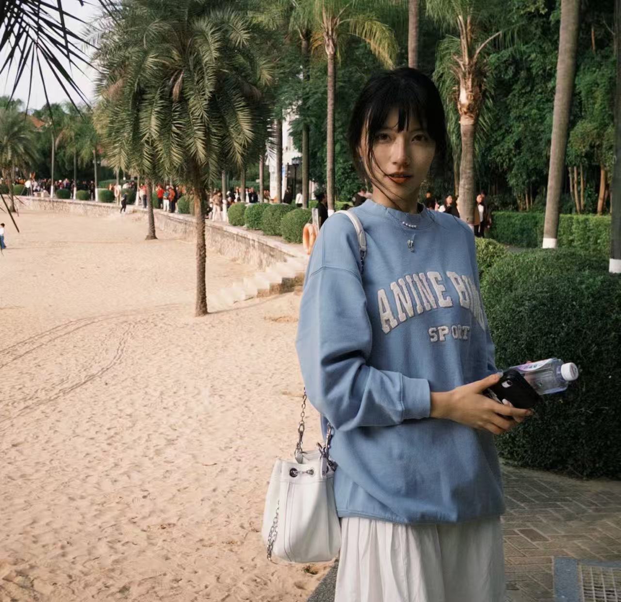 秋冬重磅特惠福利-Acne 家 字母圓領寬鬆衛衣 精品 數量有限