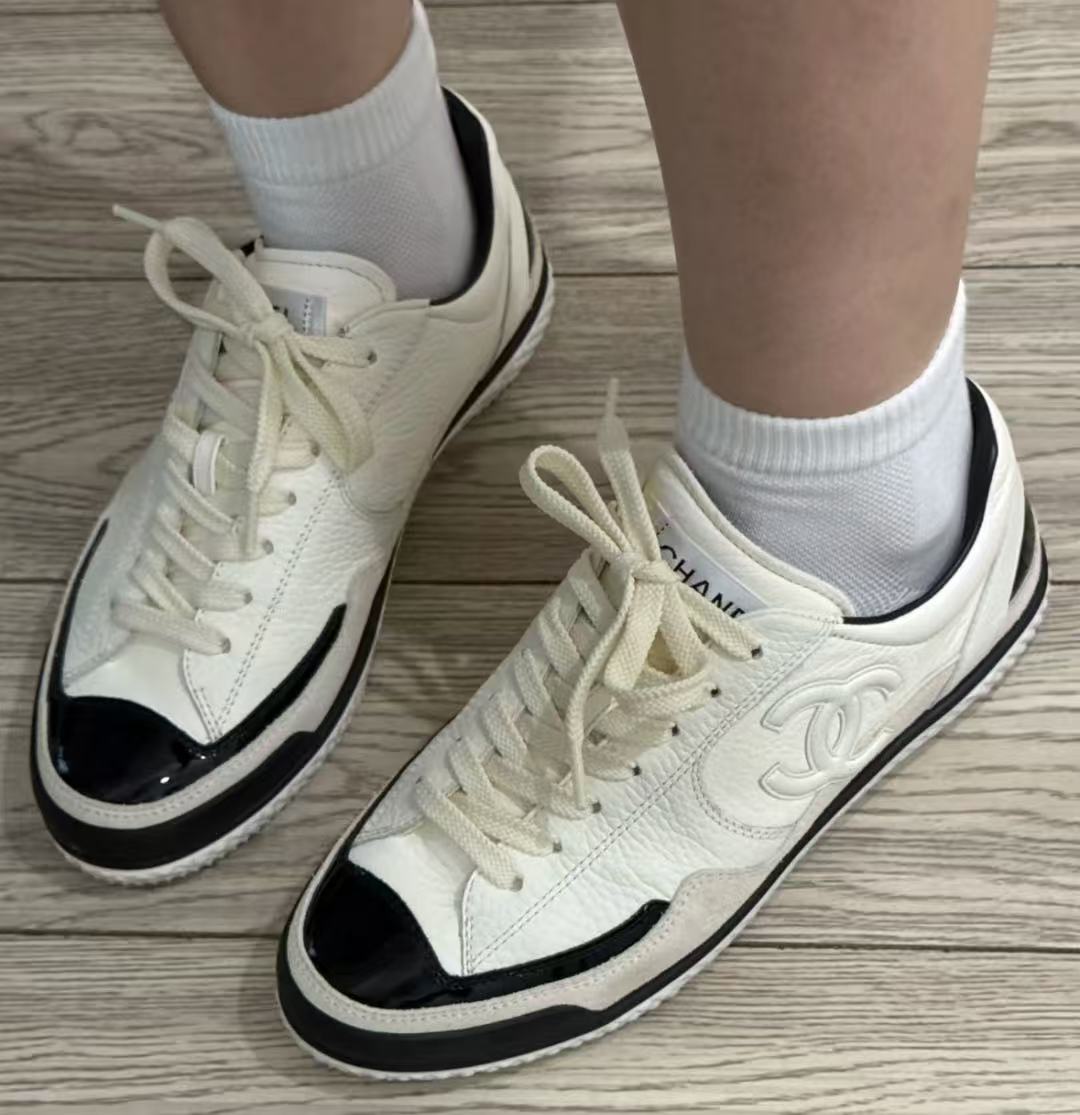 Chanel 25k熊貓配色運動鞋 精品 高仿