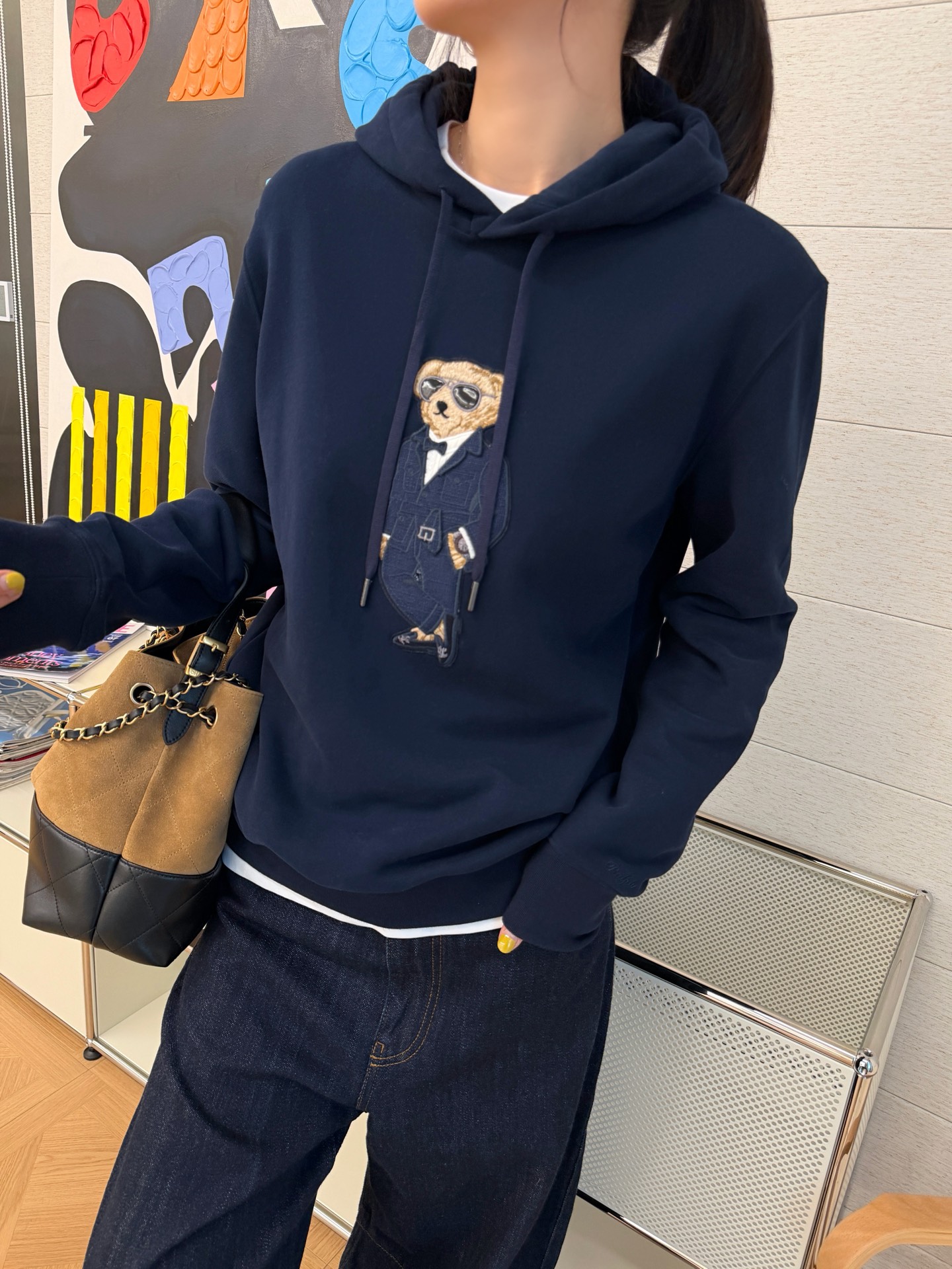 Ralph Lauren 拉夫勞倫 西服小熊連帽衛衣 奢侈品 精工