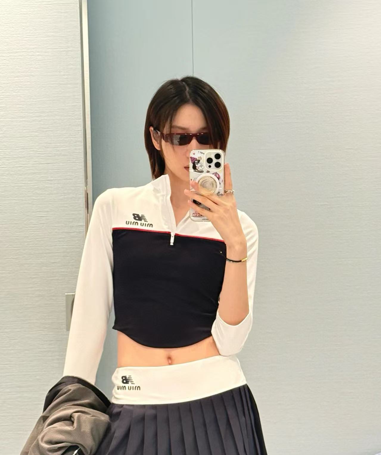 MIU MIU x New Balance 半高領網球外套 | 精品時尚