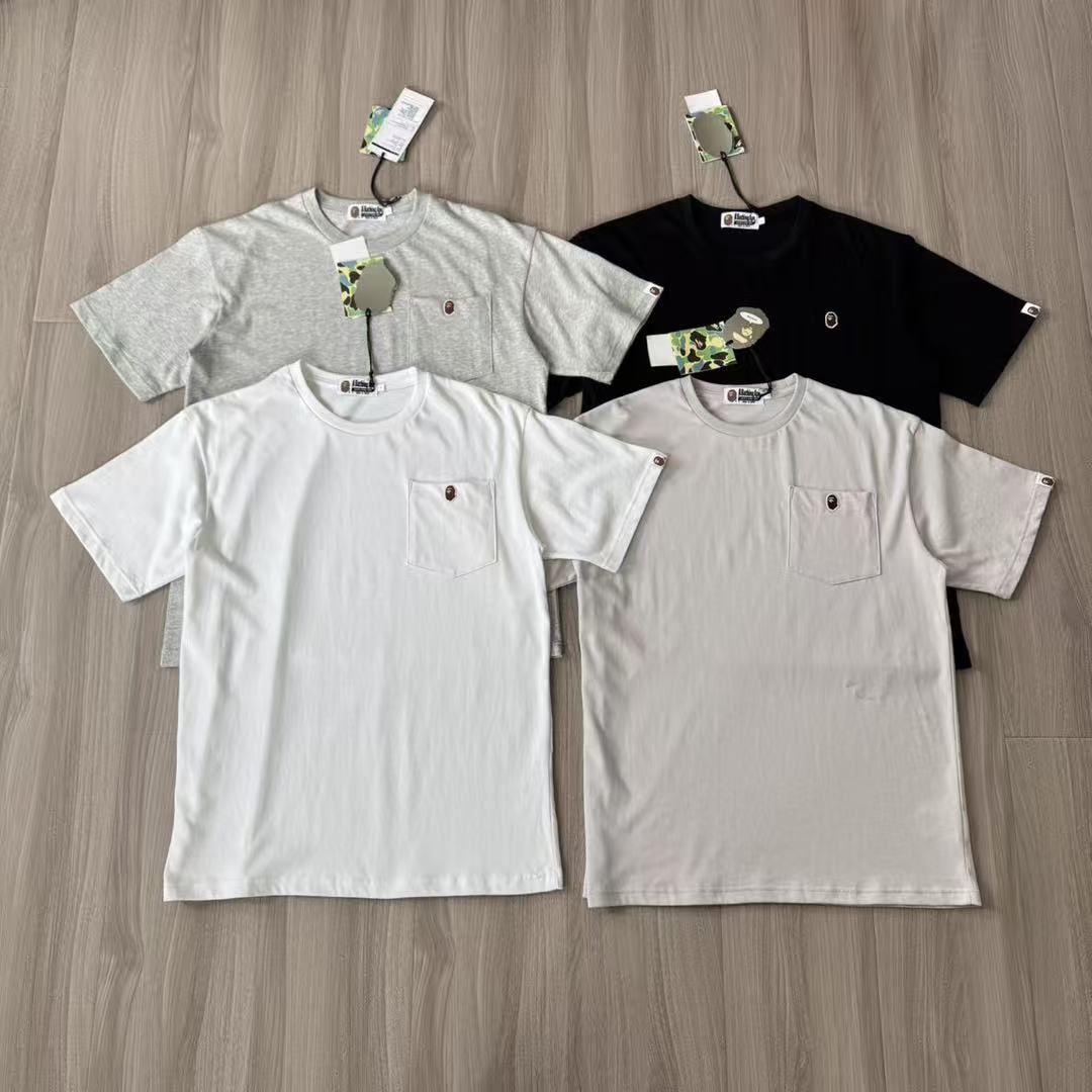 早春重磅特惠福利-Bape  猿人頭刺繡短袖 精品復刻