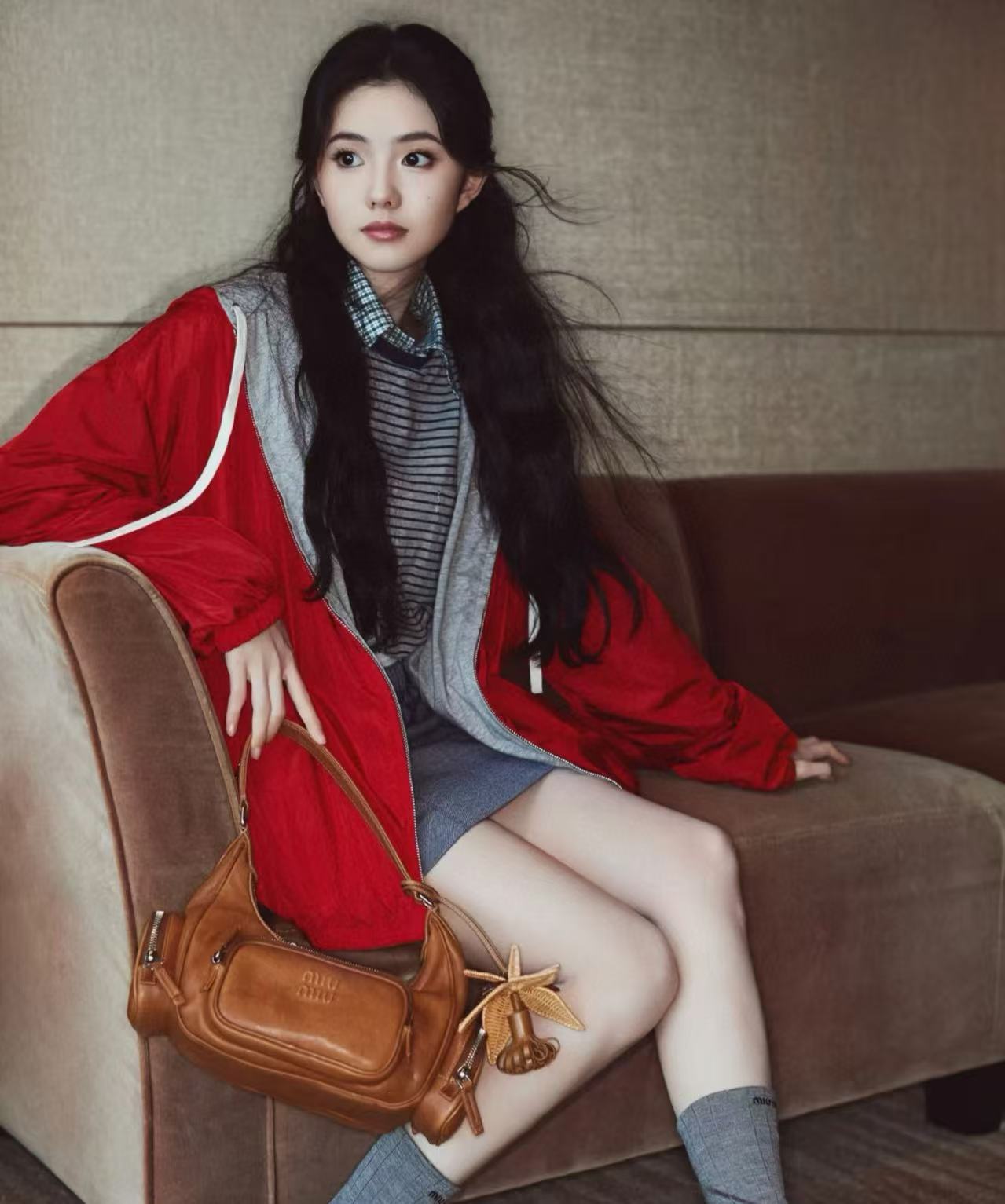 MIU MIU 雙面可穿連帽衛衣外套 精品, 時尚