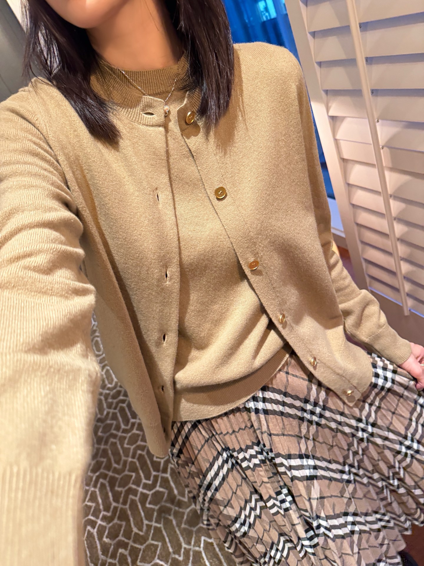 Burberry 下擺騎士刺繡針織開衫 奢侈品 精品