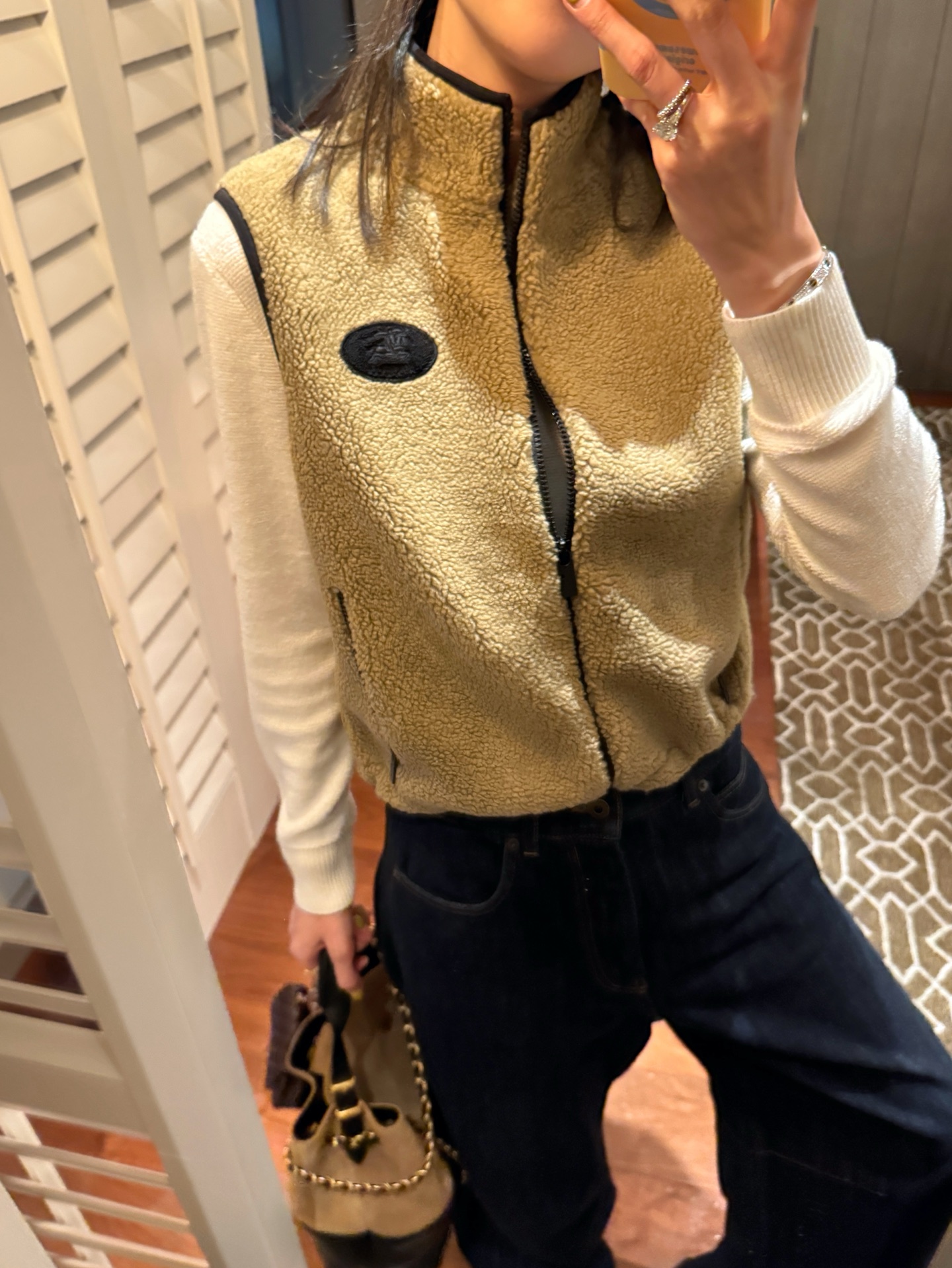 Burberry 羊羔毛背心 時尚 精品