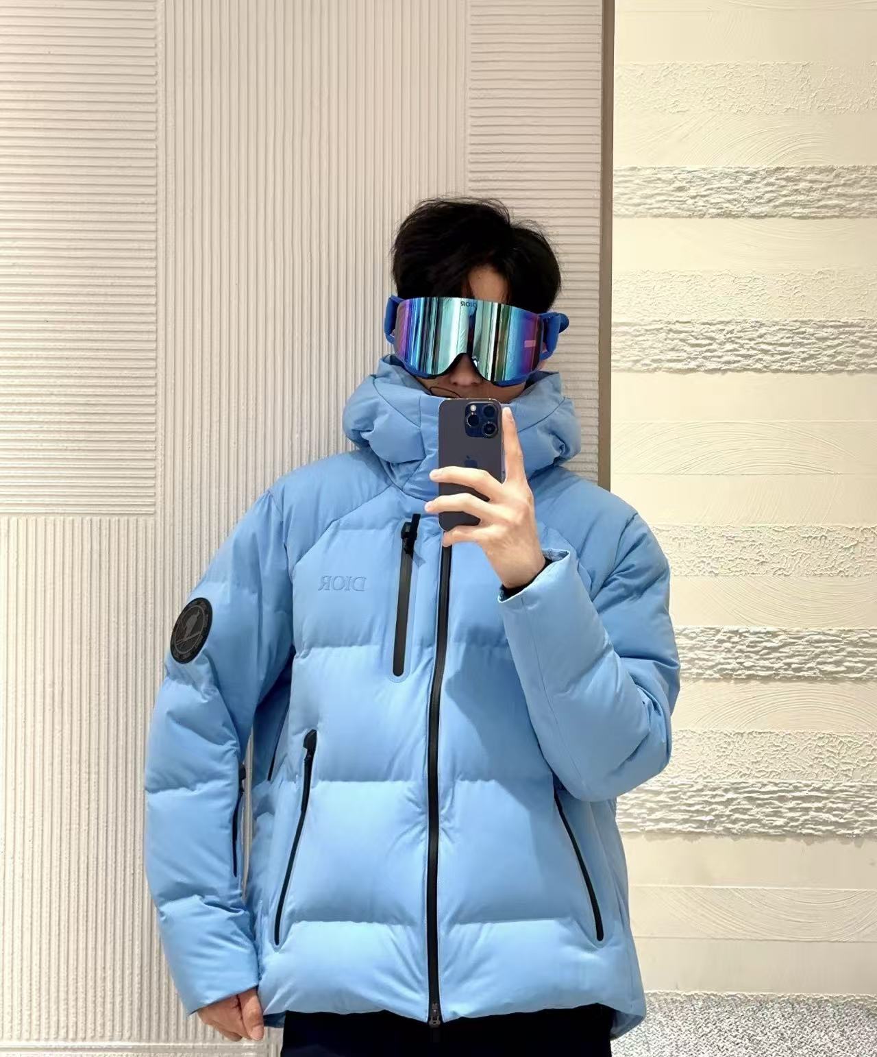 Dior × DESCENTE 限定 Ski 系列男款滑雪羽絨服 高仿 精工