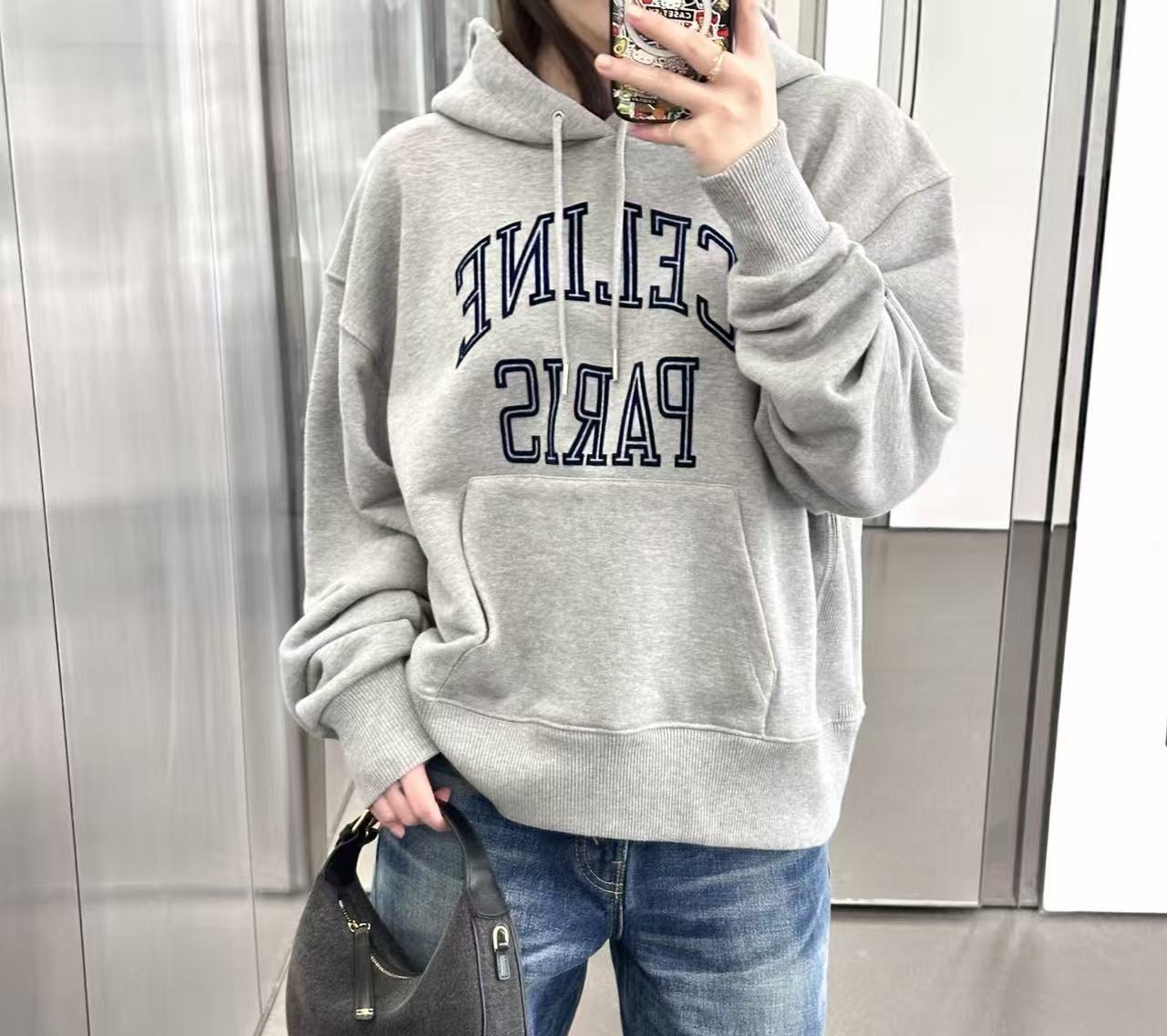 雙十一重磅福利款-CE家 鏤空植絨連帽衛衣 精品時尚