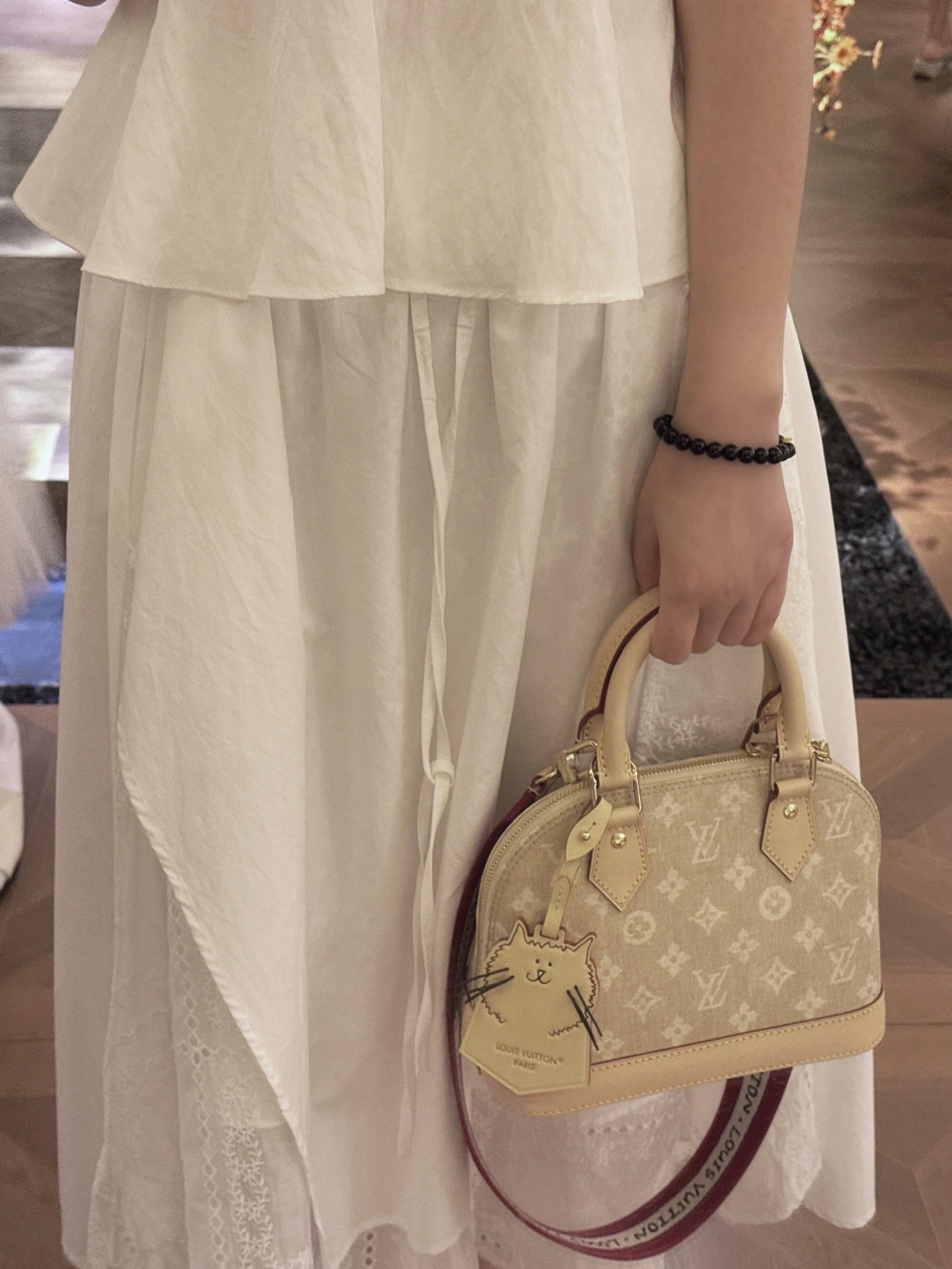 Louis Vuitton ALMA BB聯名貓咪手袋 精工 精品