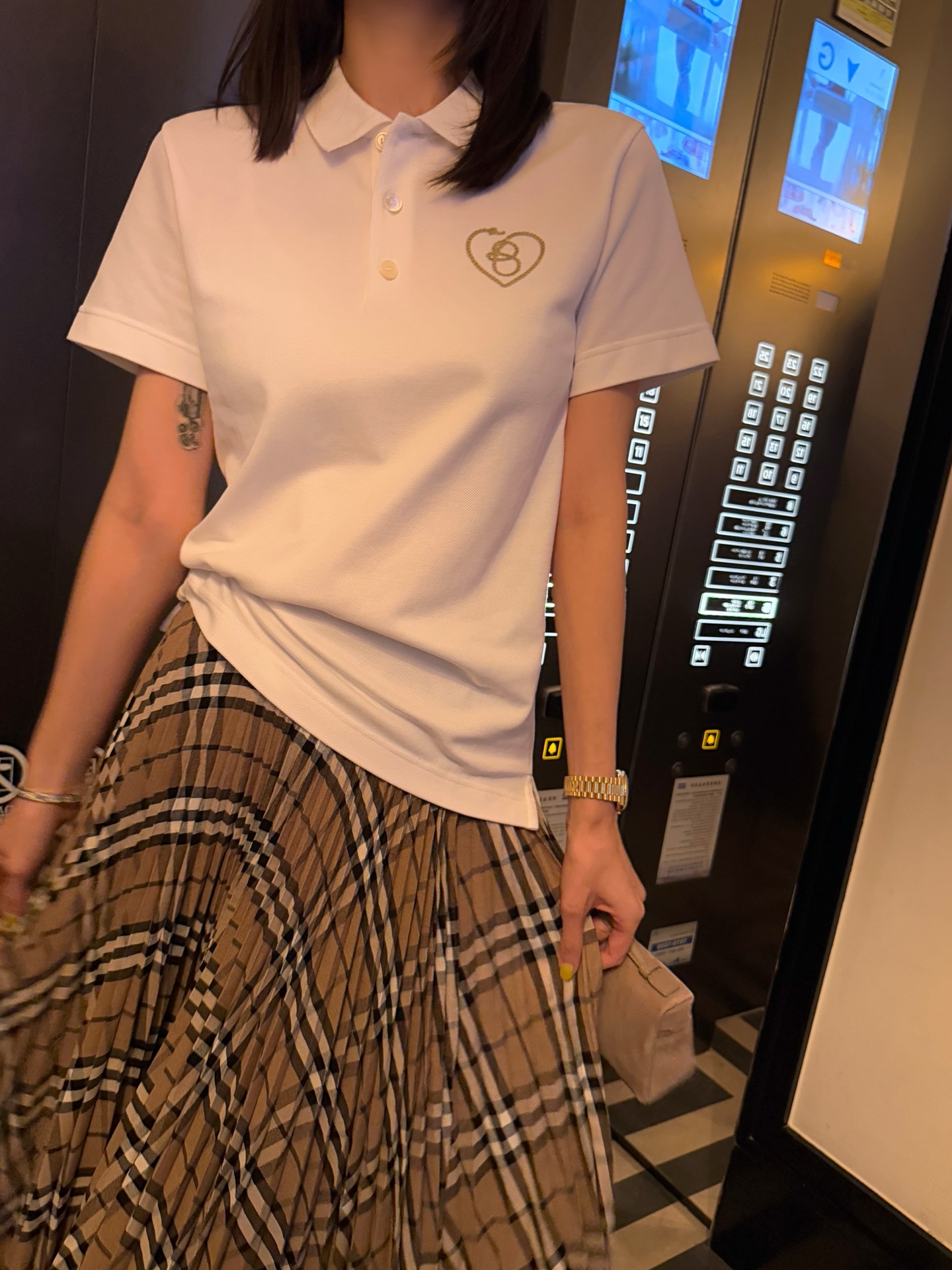 Burberry 胸前刺繡Polo衫 精品 时尚