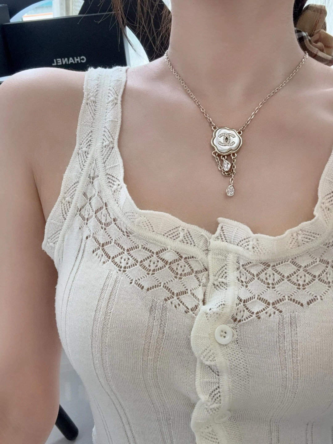 Chanel 25a雲朵項鍊 精品 高仿