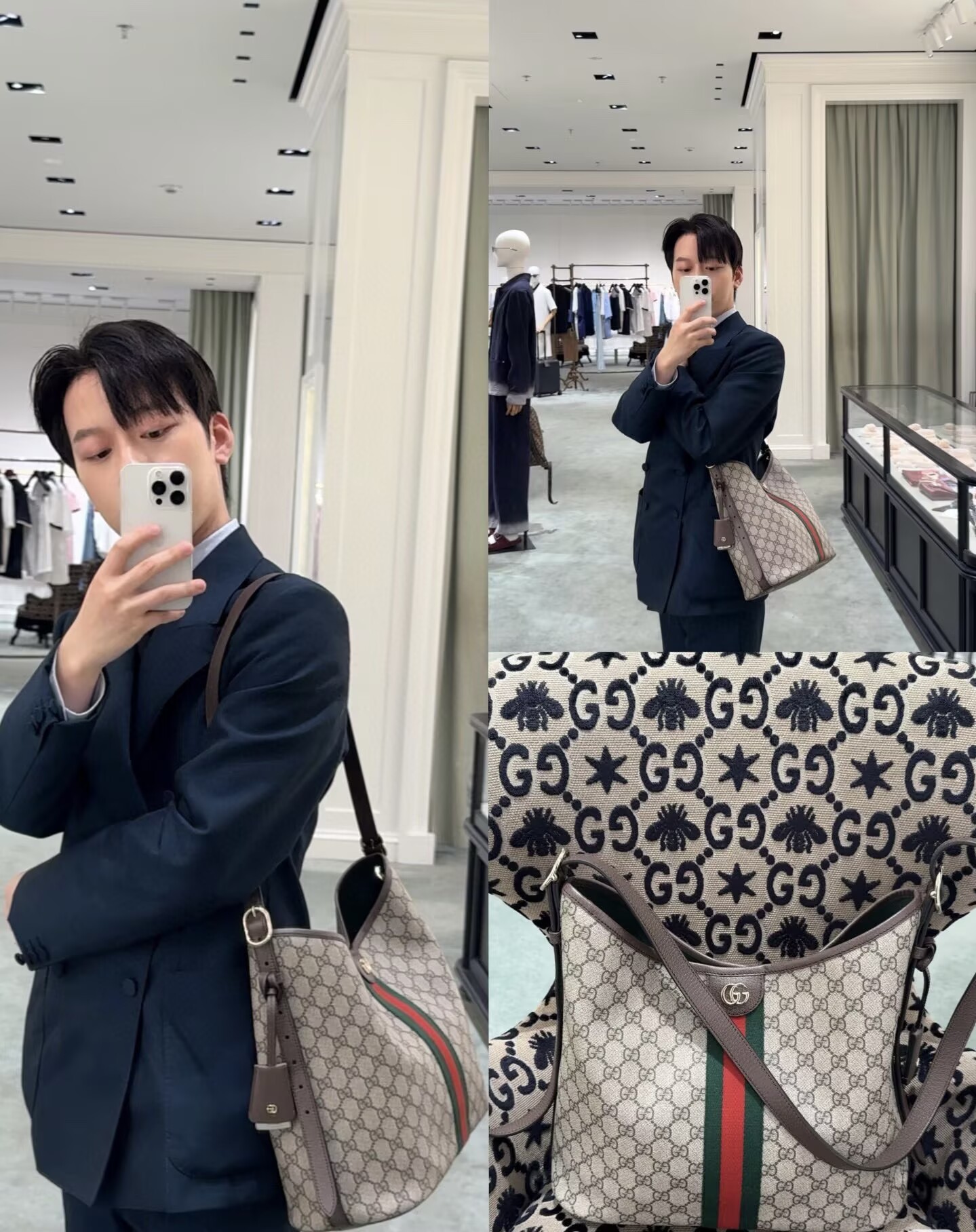 Gucci   Hobo肩背包（大號）復刻 精品