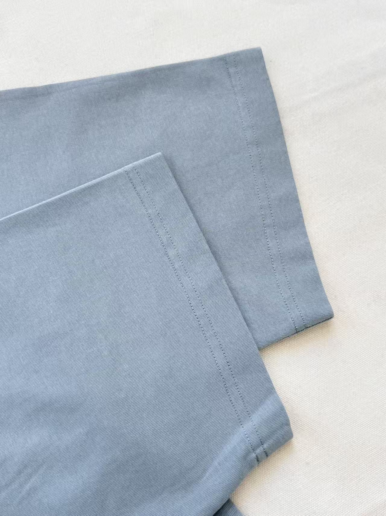 Balenciaga  前後字母刺繡寬鬆短袖 時尚 精品 - 9