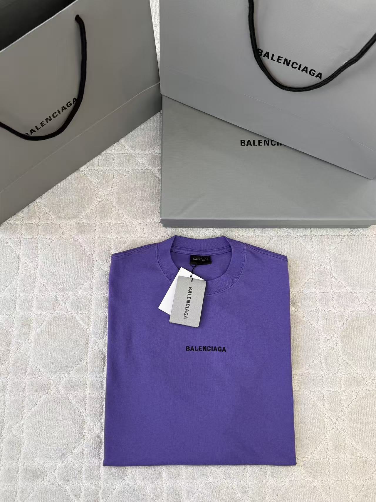 Balenciaga  前後字母刺繡寬鬆短袖 時尚 精品 - 14