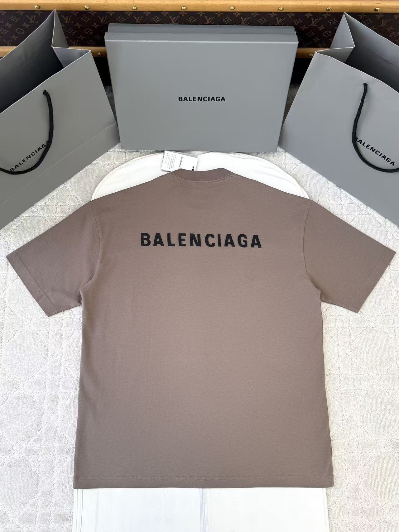 Balenciaga  前後字母刺繡寬鬆短袖 時尚 精品 - 22