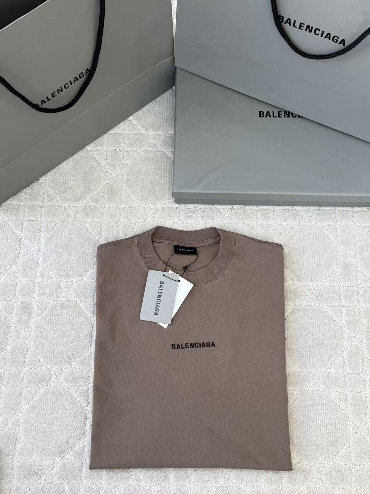 Balenciaga  前後字母刺繡寬鬆短袖 時尚 精品 - 23