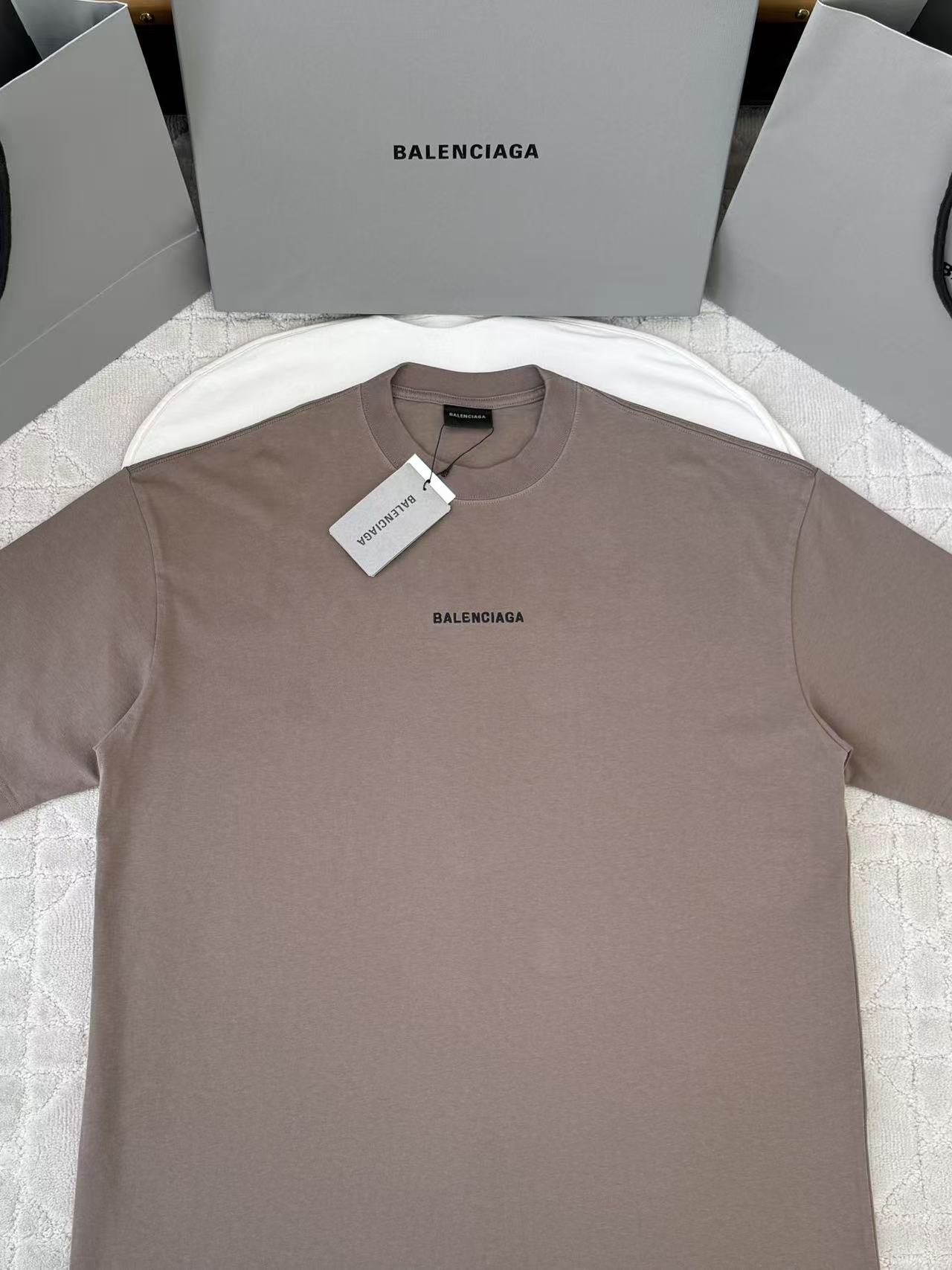 Balenciaga  前後字母刺繡寬鬆短袖 時尚 精品 - 24