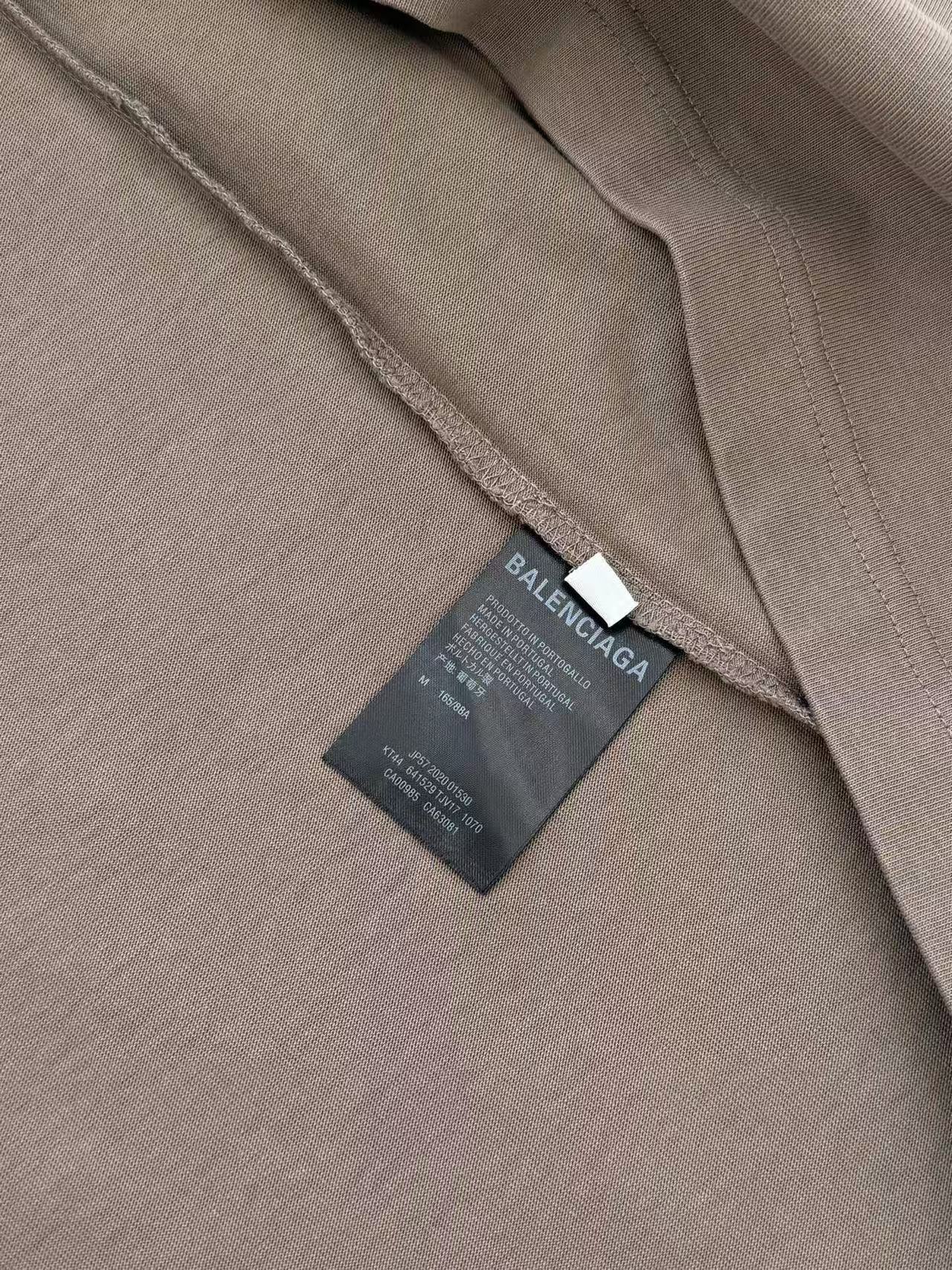 Balenciaga  前後字母刺繡寬鬆短袖 時尚 精品 - 29