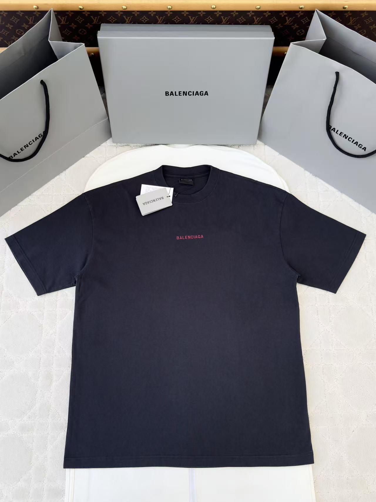 Balenciaga  前後字母刺繡寬鬆短袖 時尚 精品 - 30