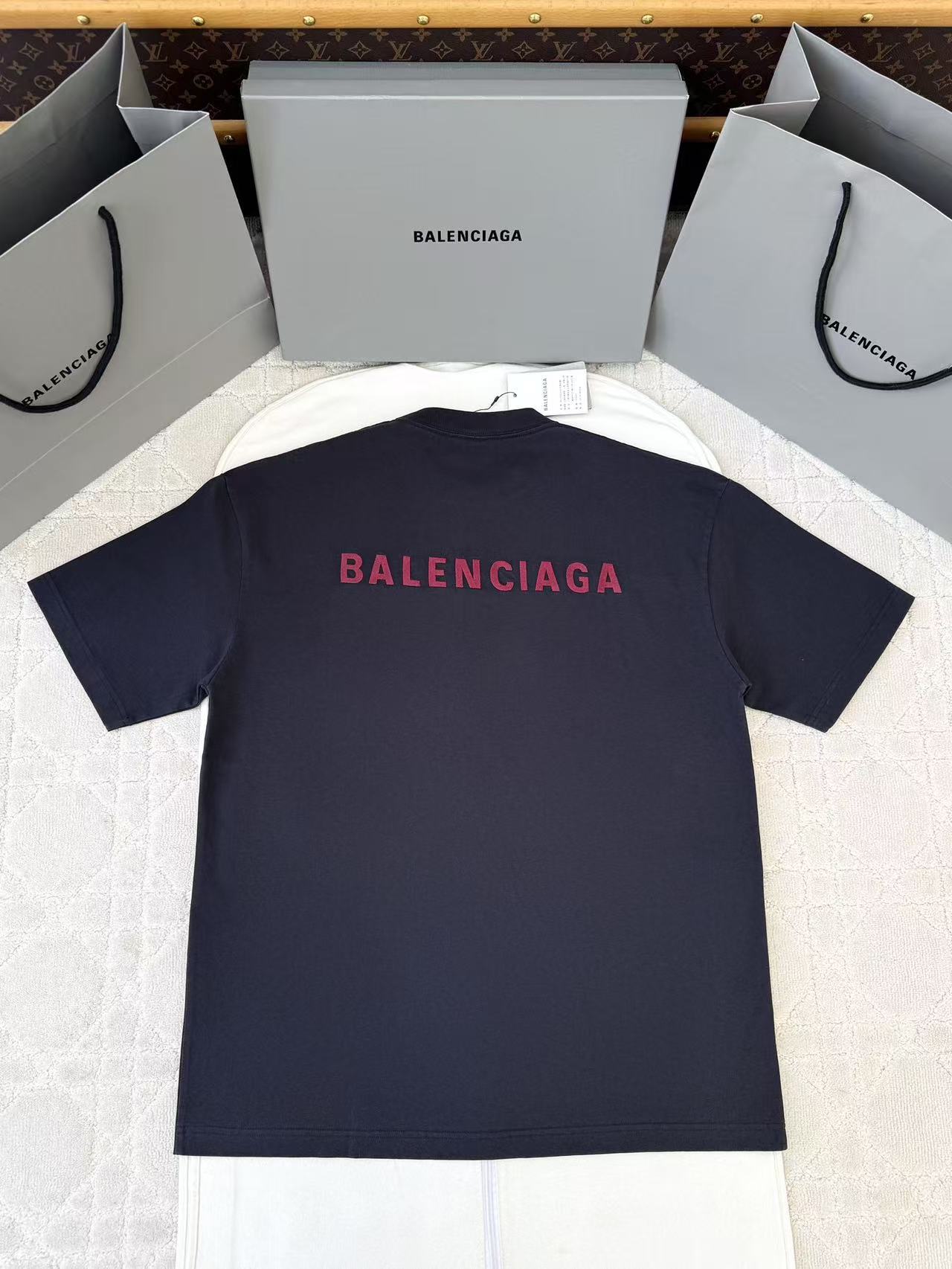 Balenciaga  前後字母刺繡寬鬆短袖 時尚 精品 - 31