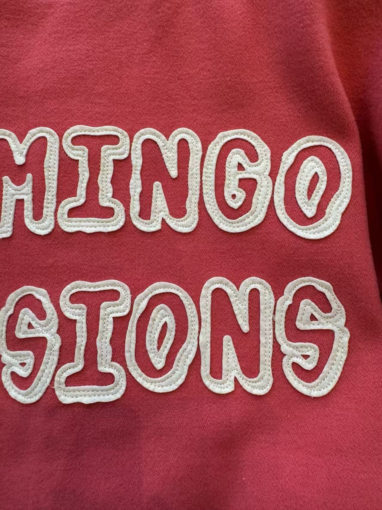 雙十一重磅福利款-Celine 拼接後背字母棒球外套 精品 時尚 - 19