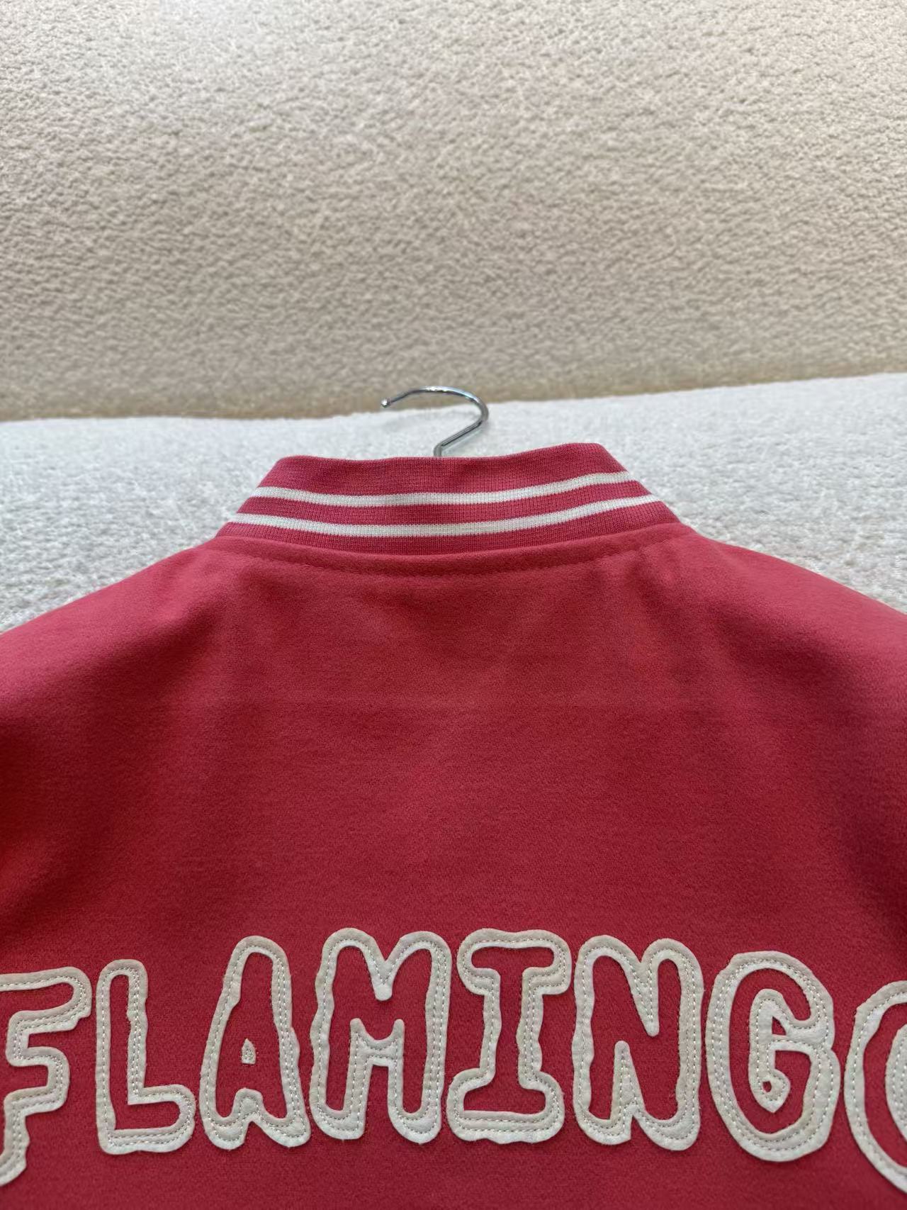 雙十一重磅福利款-Celine 拼接後背字母棒球外套 精品 時尚 - 20