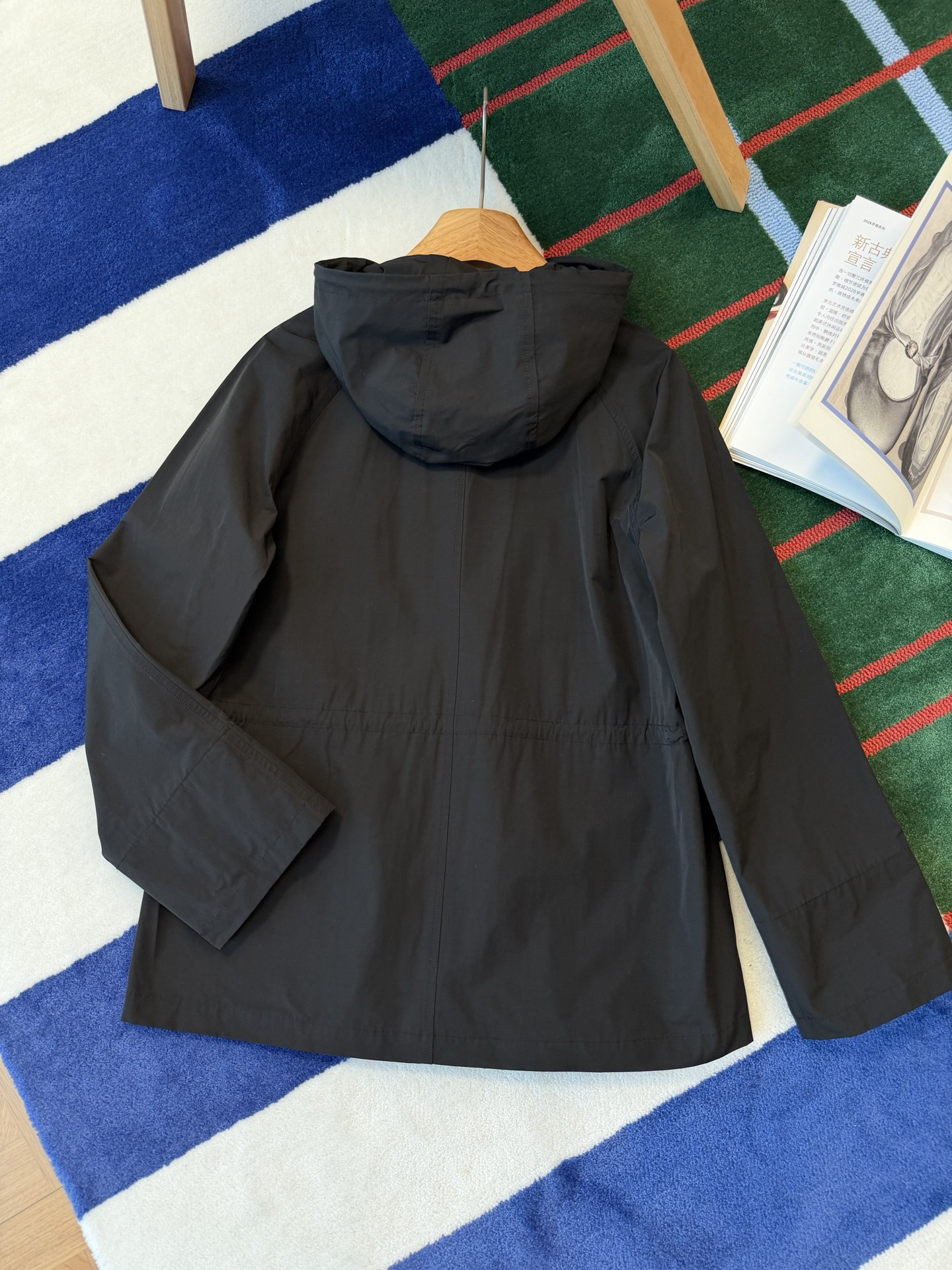 Louis Vuitton 帽抽繩風衣外套 高仿 時尚 - 6