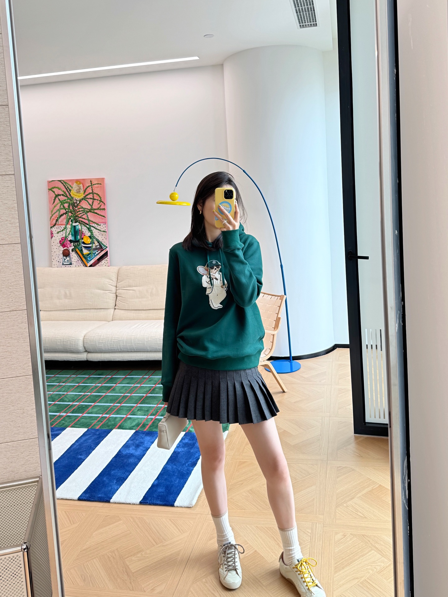 Ralph Lauren 拉夫勞倫 網球小熊綠色連帽衛衣 精品 復刻 - 4