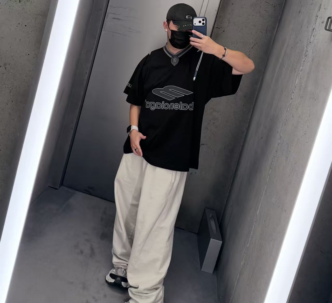 Balenciaga   曼聯聯名足球寬鬆短袖 精品復刻 - 3