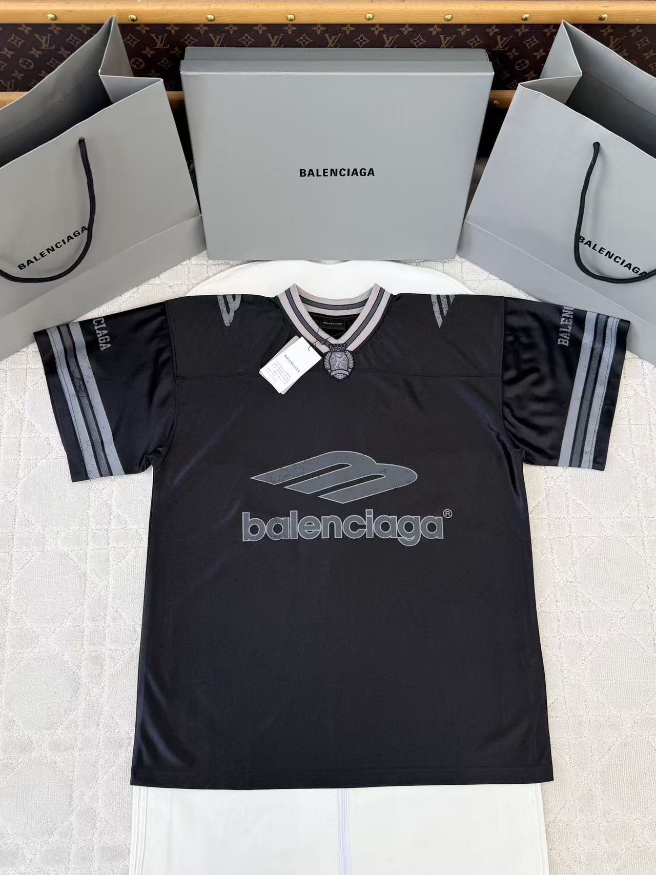 Balenciaga   曼聯聯名足球寬鬆短袖 精品復刻 - 14