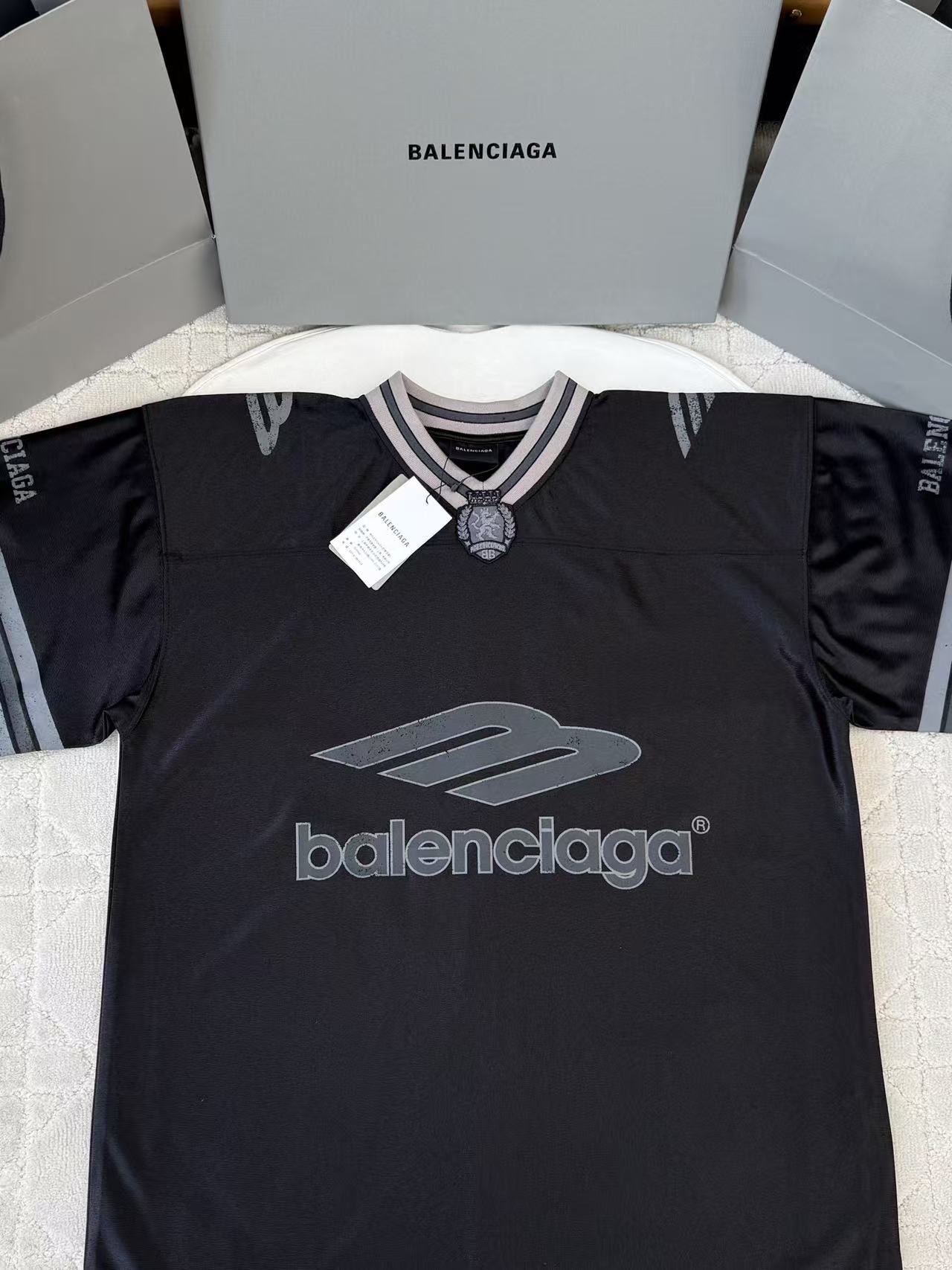 Balenciaga   曼聯聯名足球寬鬆短袖 精品復刻 - 17