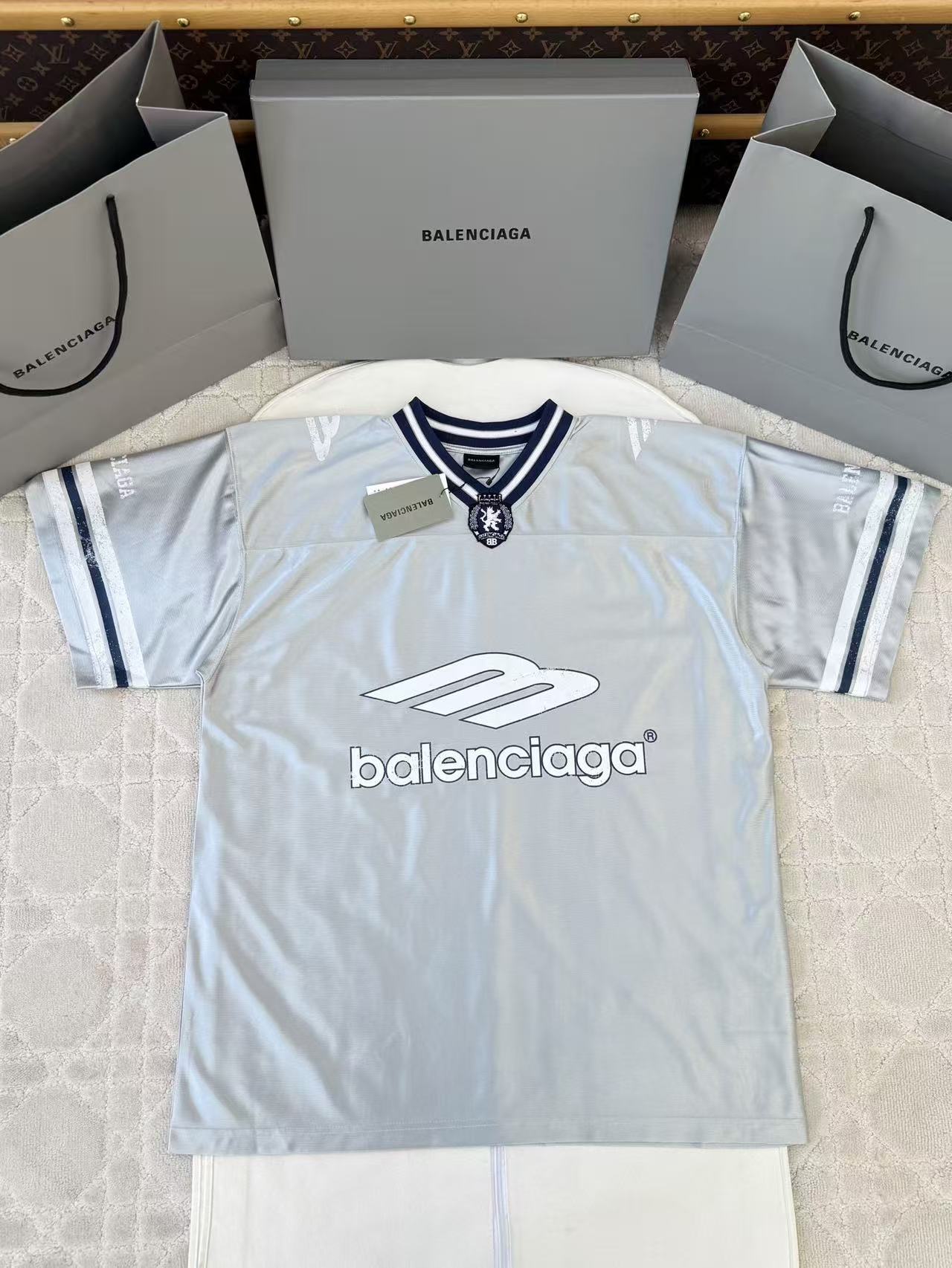 Balenciaga   曼聯聯名足球寬鬆短袖 精品復刻 - 23