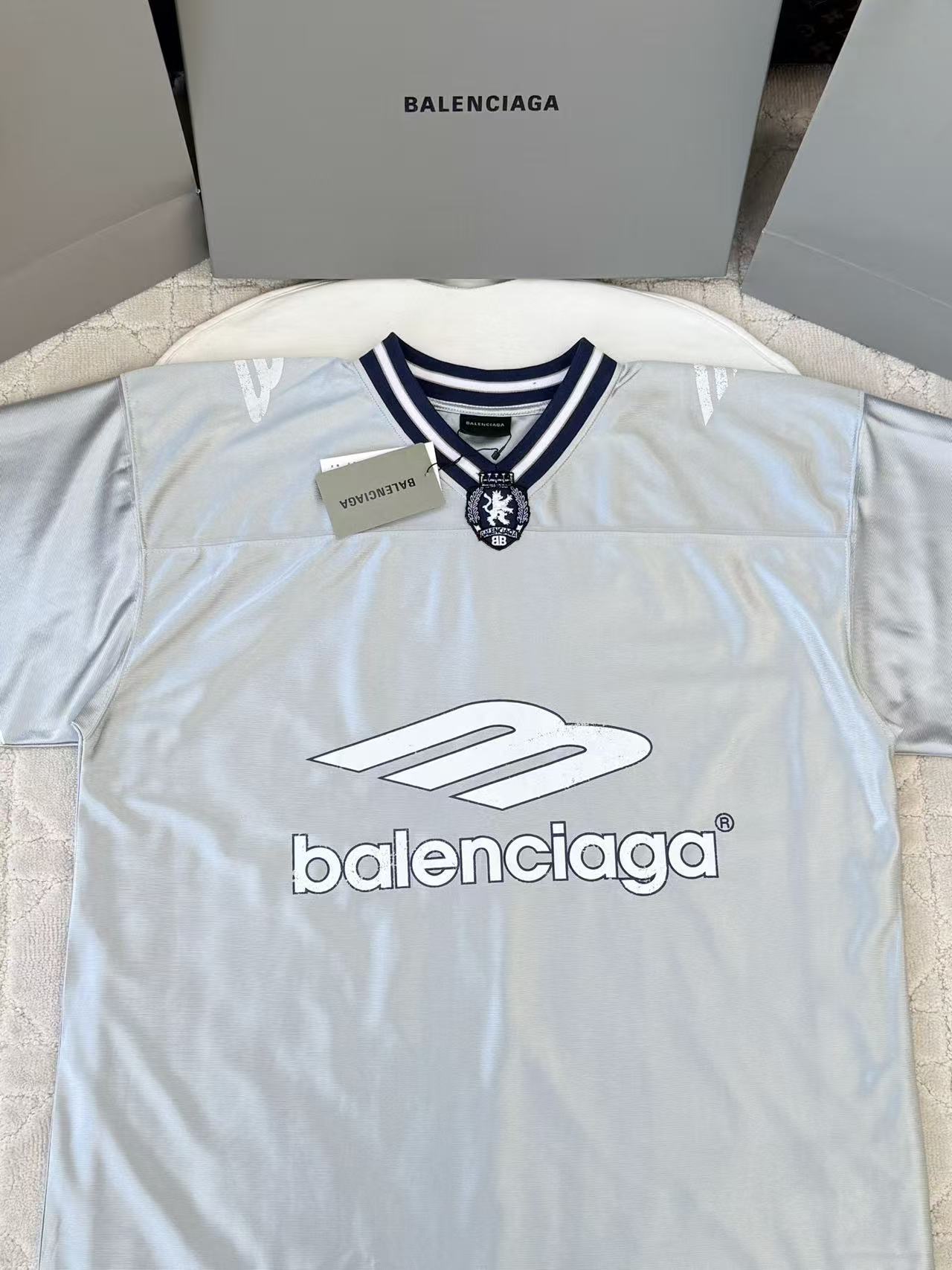 Balenciaga   曼聯聯名足球寬鬆短袖 精品復刻 - 26