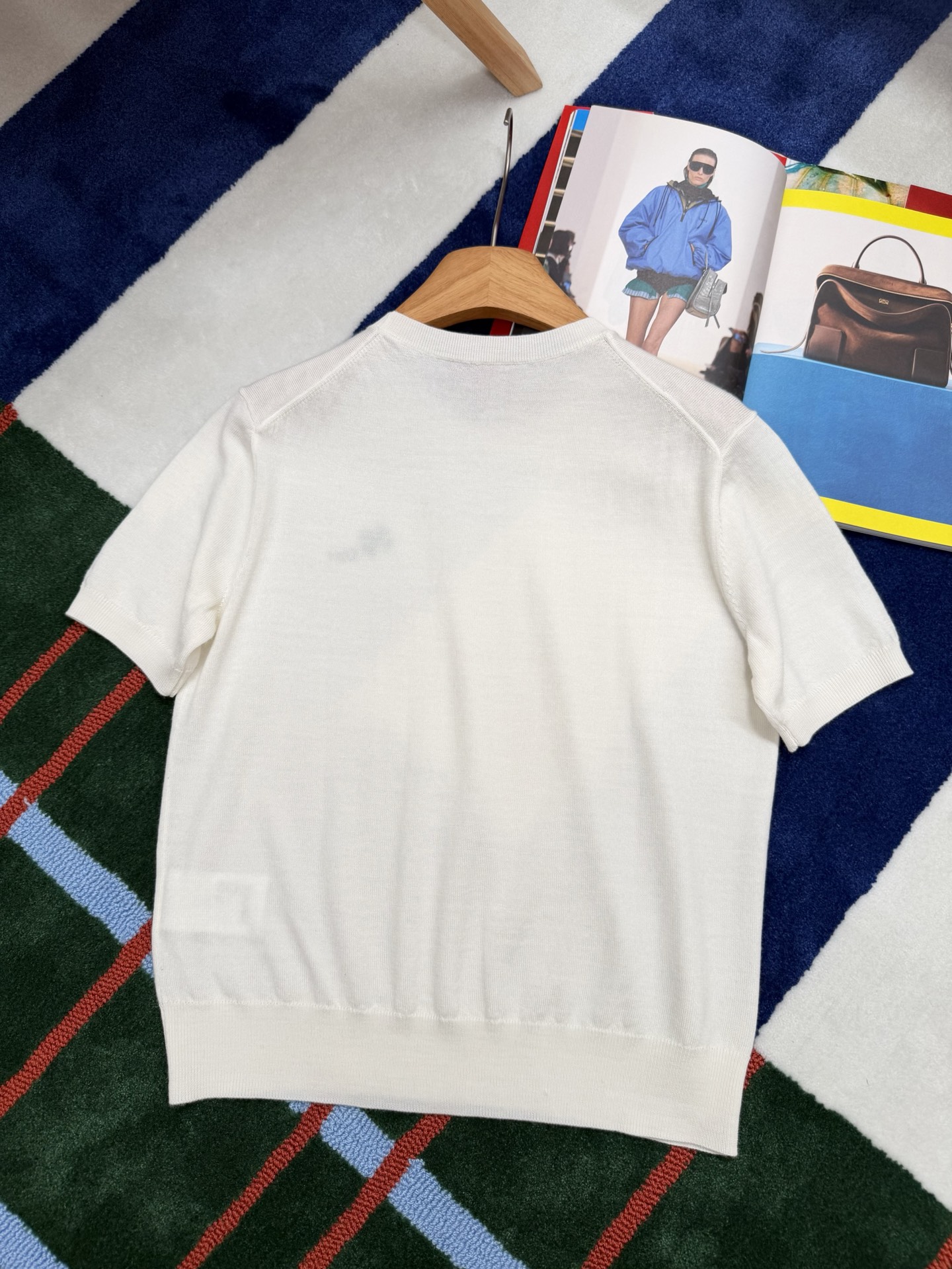 Dior   白色針織短袖精品復刻 - 8