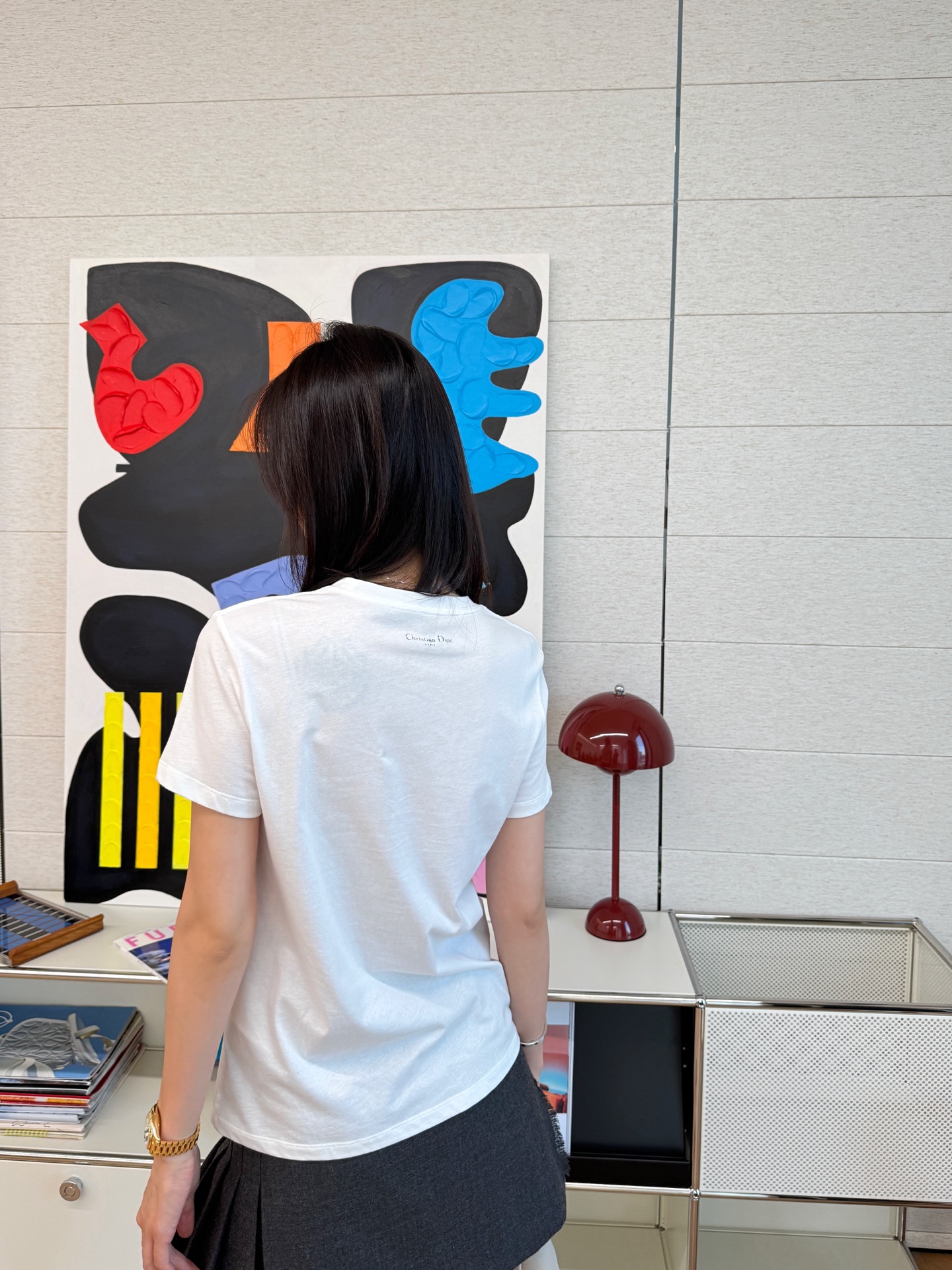 Dior 巴洛克建築印花短袖 精品 時尚 - 10