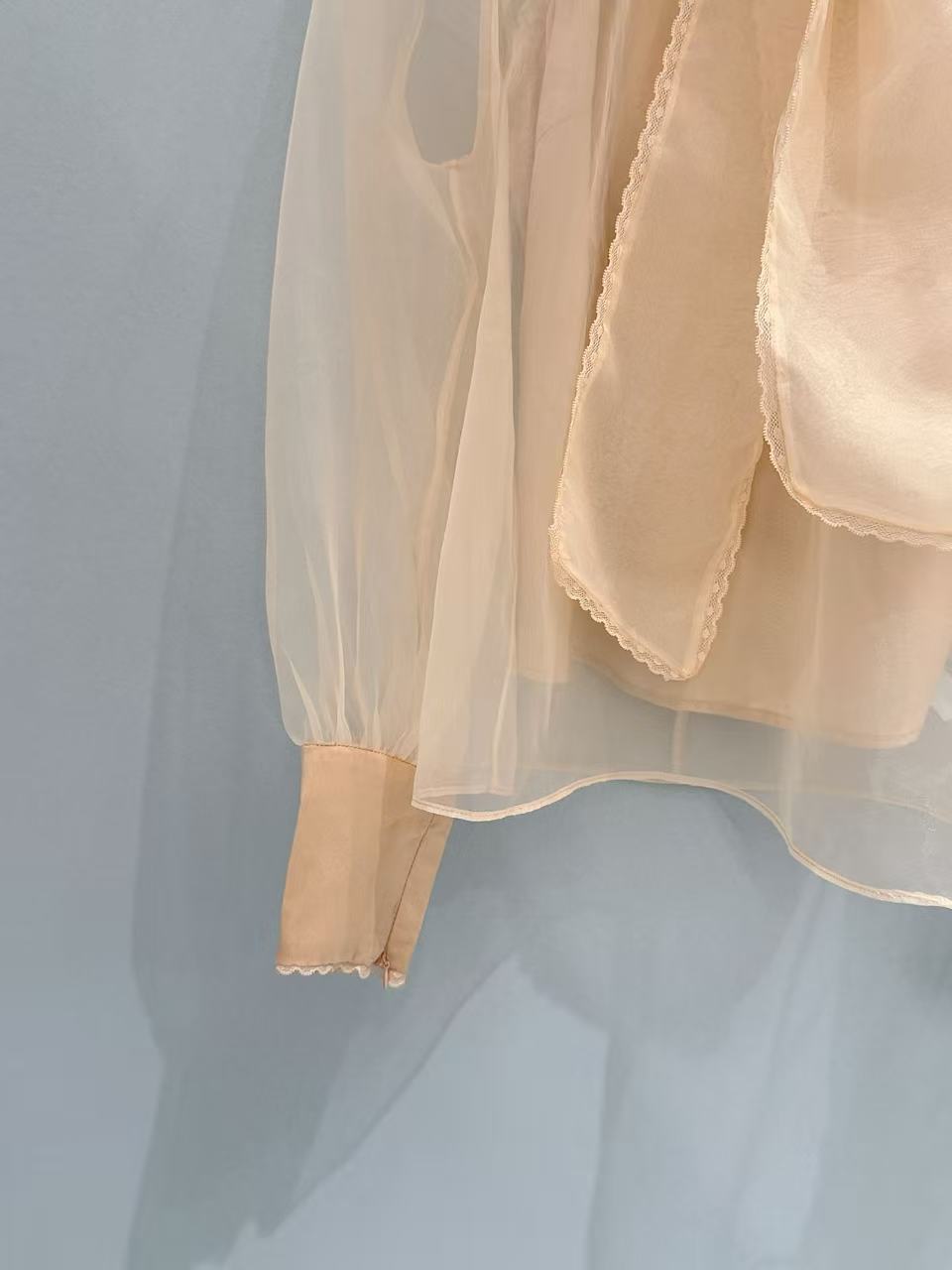 Zimmerman   風桑蠶絲歐根紗兩件式襯衫 精品 時尚 - 5