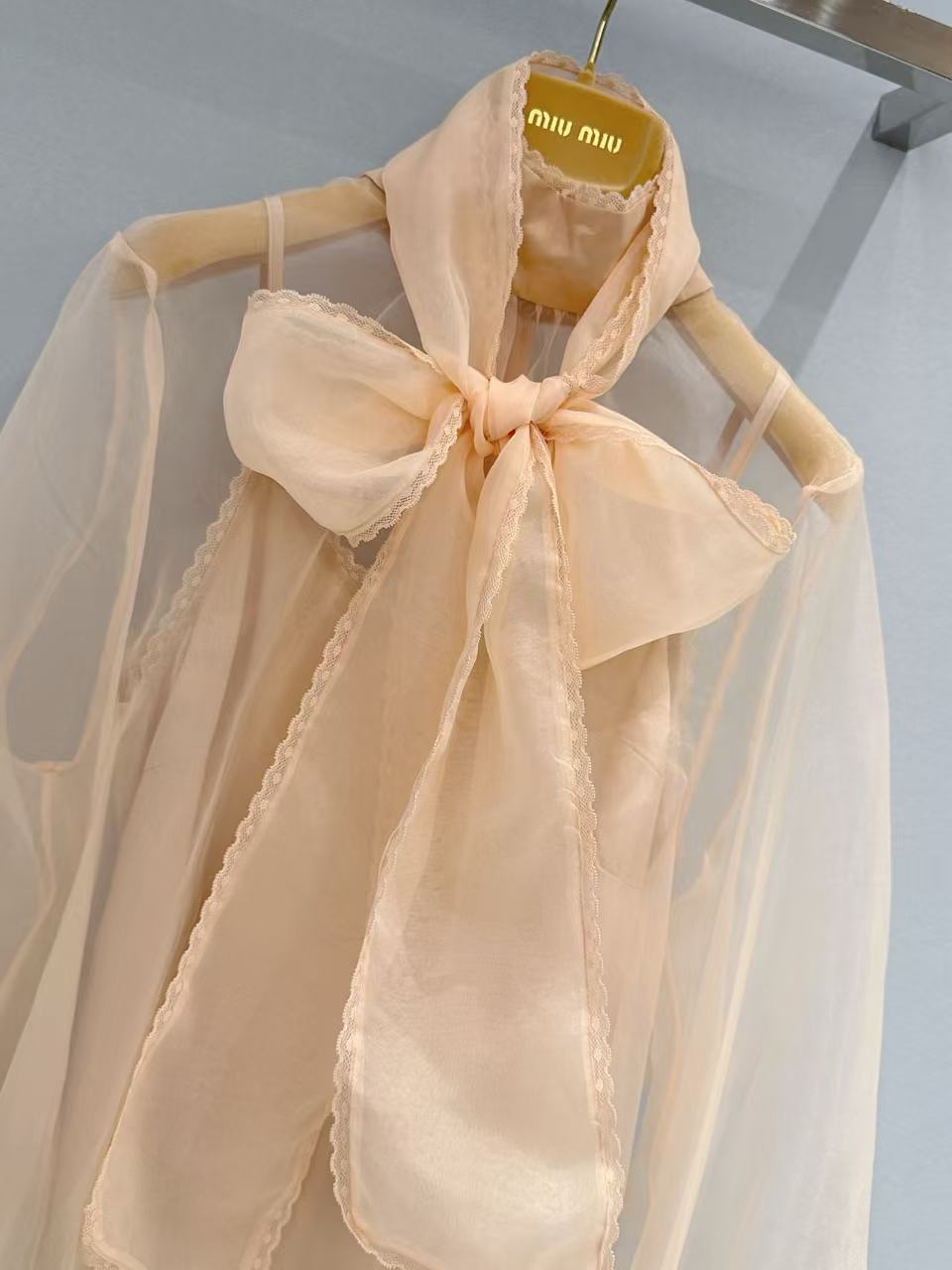 Zimmerman   風桑蠶絲歐根紗兩件式襯衫 精品 時尚 - 6