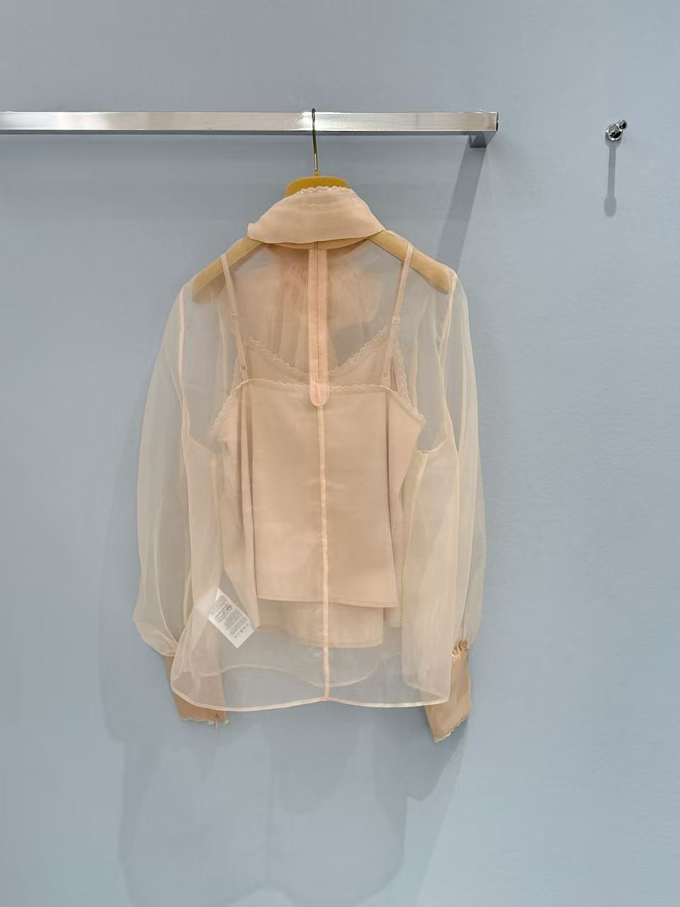 Zimmerman   風桑蠶絲歐根紗兩件式襯衫 精品 時尚 - 8