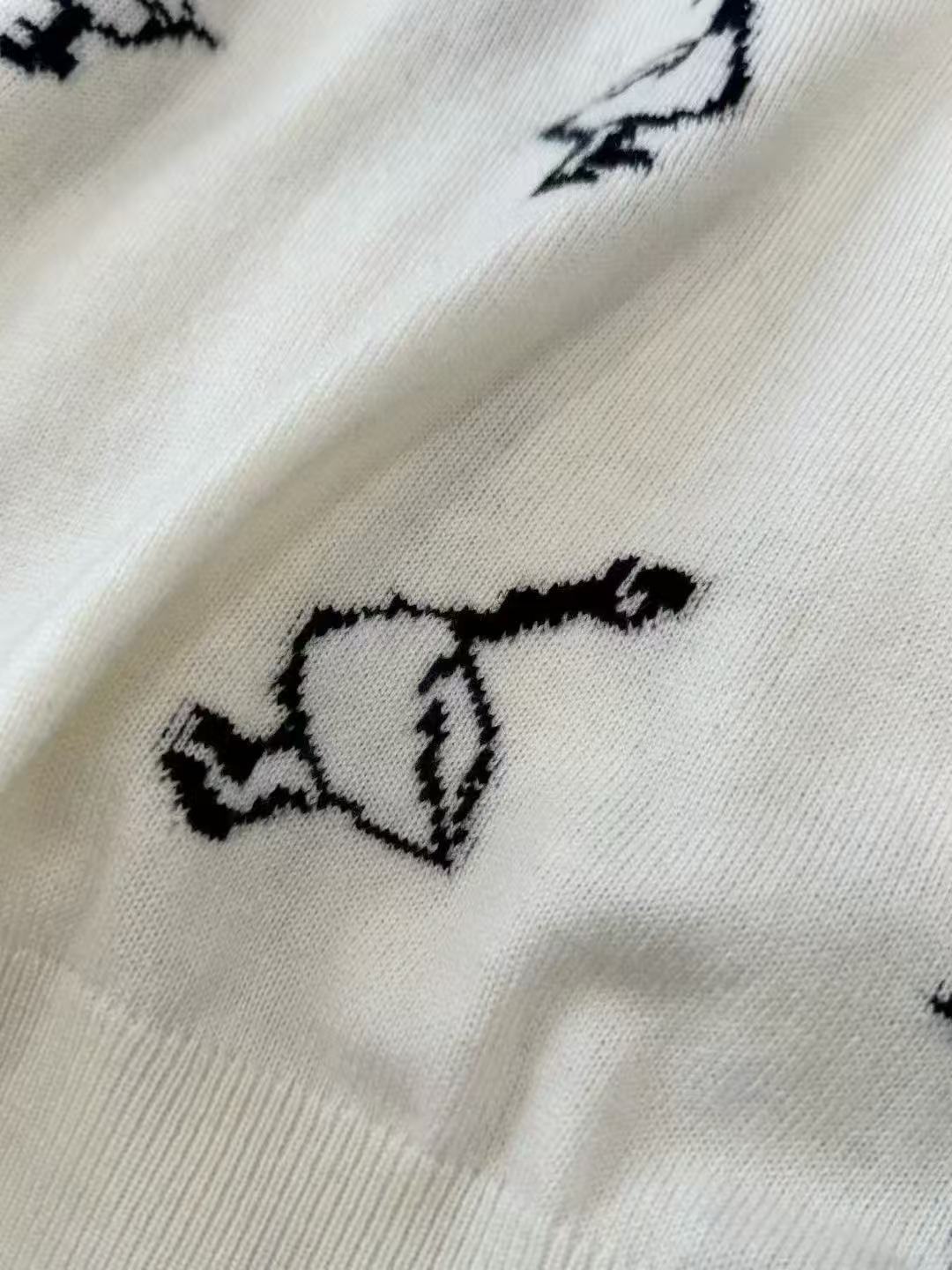 雙十一重磅福利款-Thom Browne 鴨子圖案羊毛開衫 精品復刻 - 7