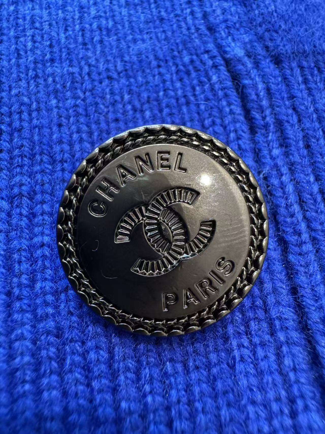 雙十一重磅福利款-Chanel  滿版亮片雙C標織開衫 精品 高仿 - 17