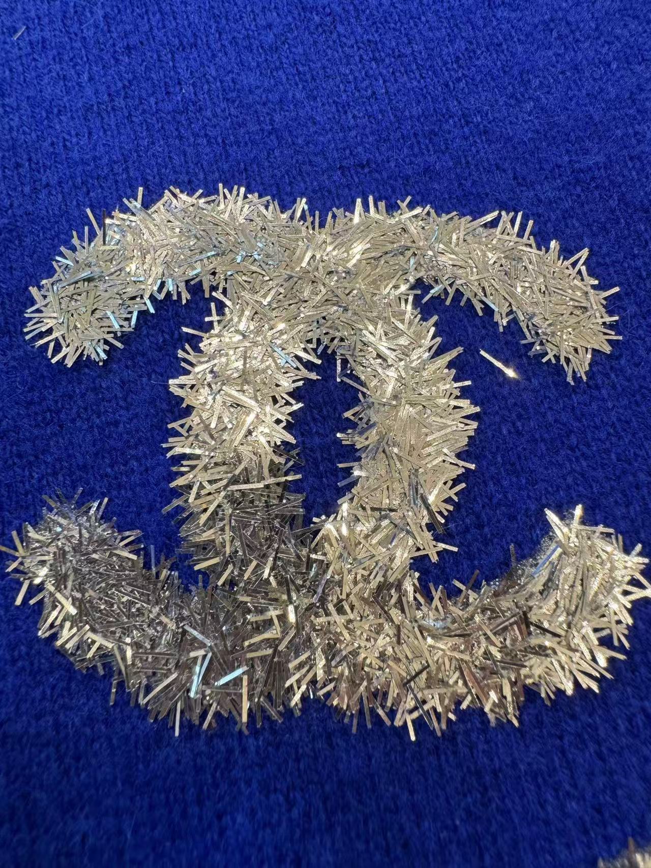 雙十一重磅福利款-Chanel  滿版亮片雙C標織開衫 精品 高仿 - 20