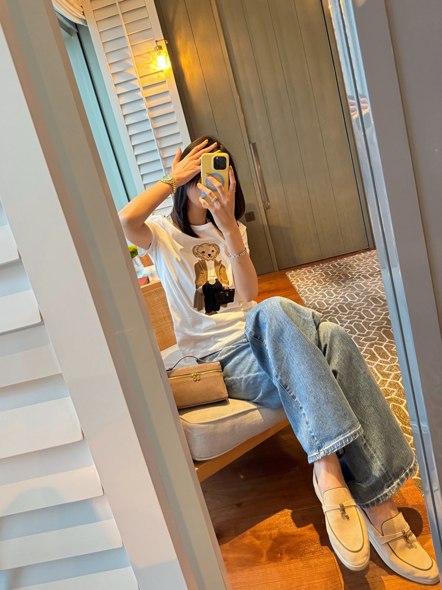 Ralph Lauren 拉夫勞倫 風衣小熊短袖 精品 高仿 - 2