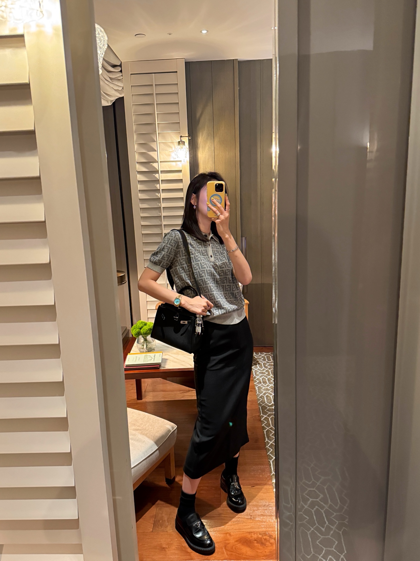 Fendi 老花針織短袖 精品 高仿 - 2