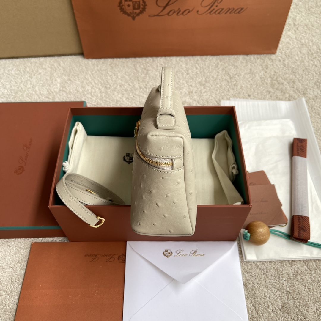 雙十一重磅福利款-Loro piana Extra Pocket 19飯盒包 (奢侈品,高仿) - 37