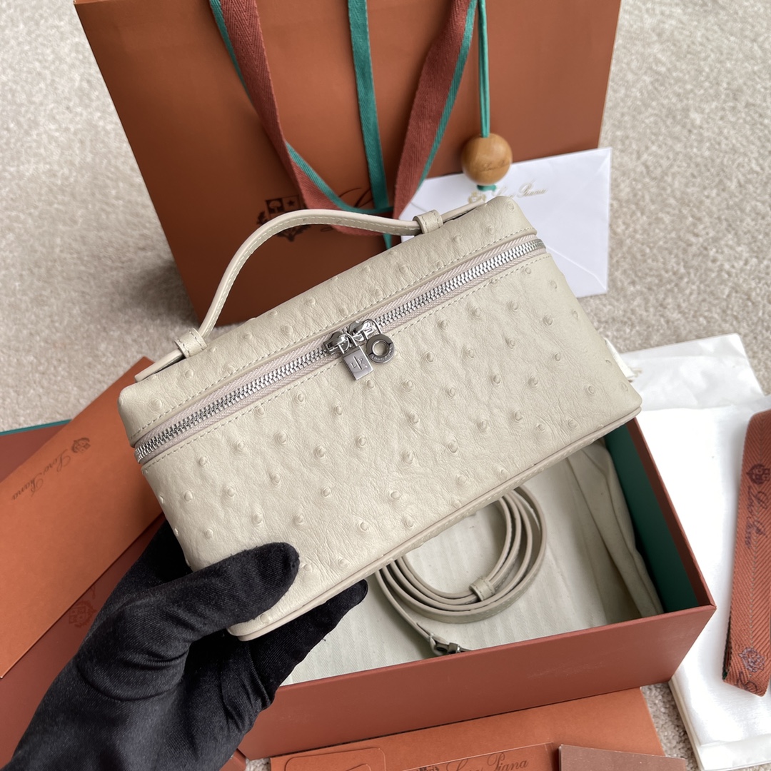 雙十一重磅福利款-Loro piana Extra Pocket 19飯盒包 (奢侈品,高仿) - 74