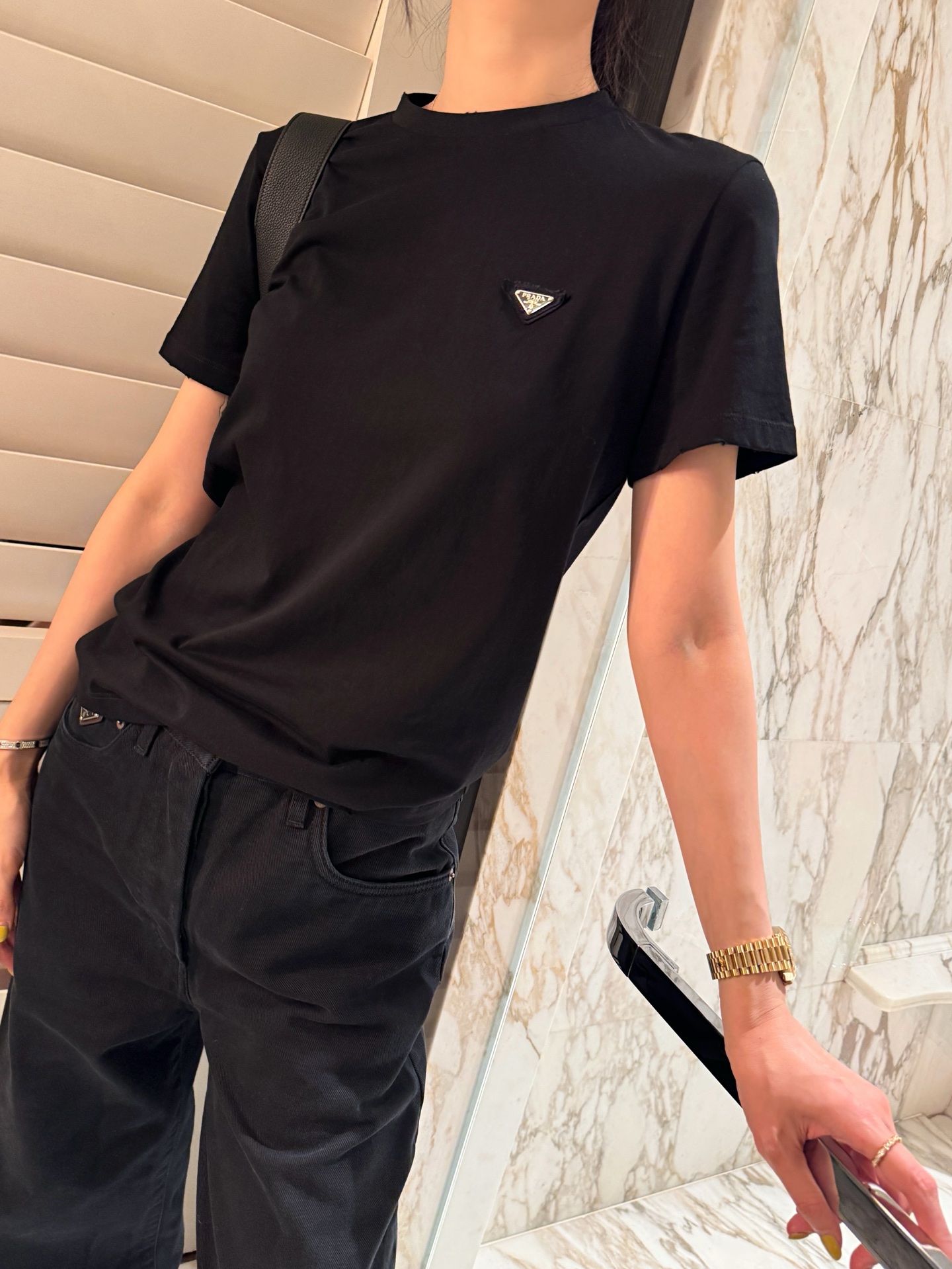 Prada  三角標短袖 精品 高仿 - 9